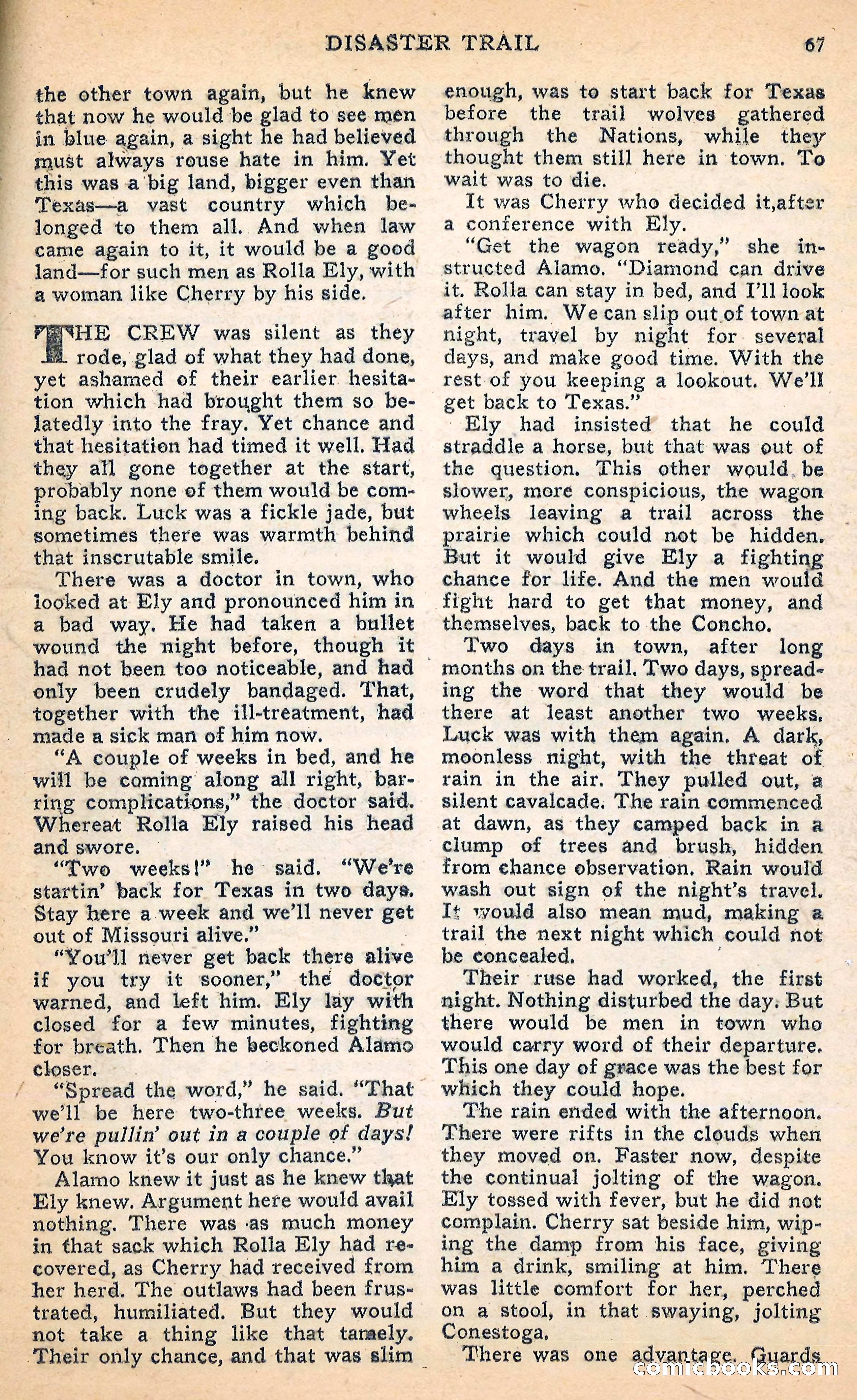 Blue Ribbon Western, June 1948 — page 67 of 100