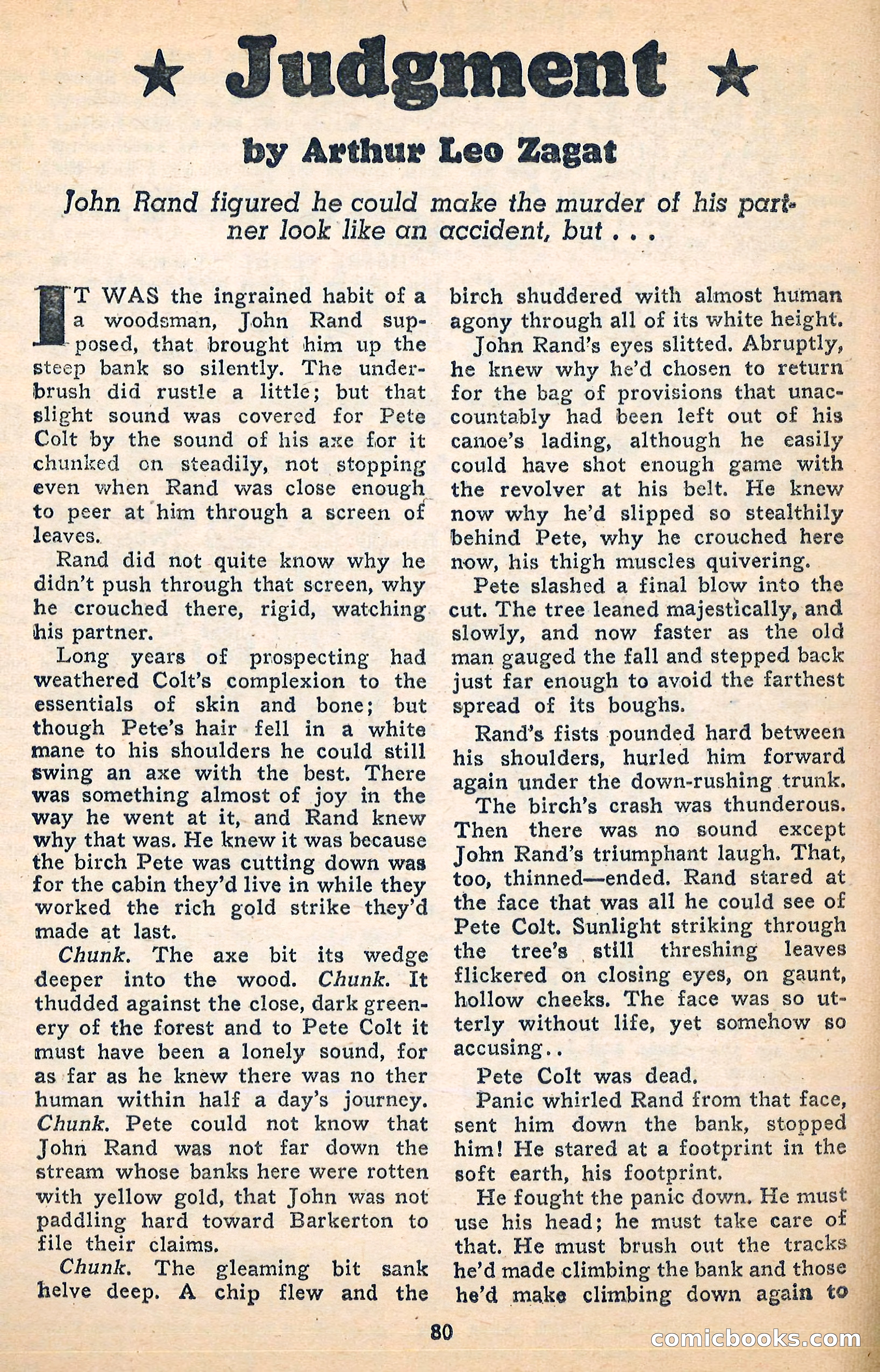 Blue Ribbon Western, June 1948 — page 80 of 100