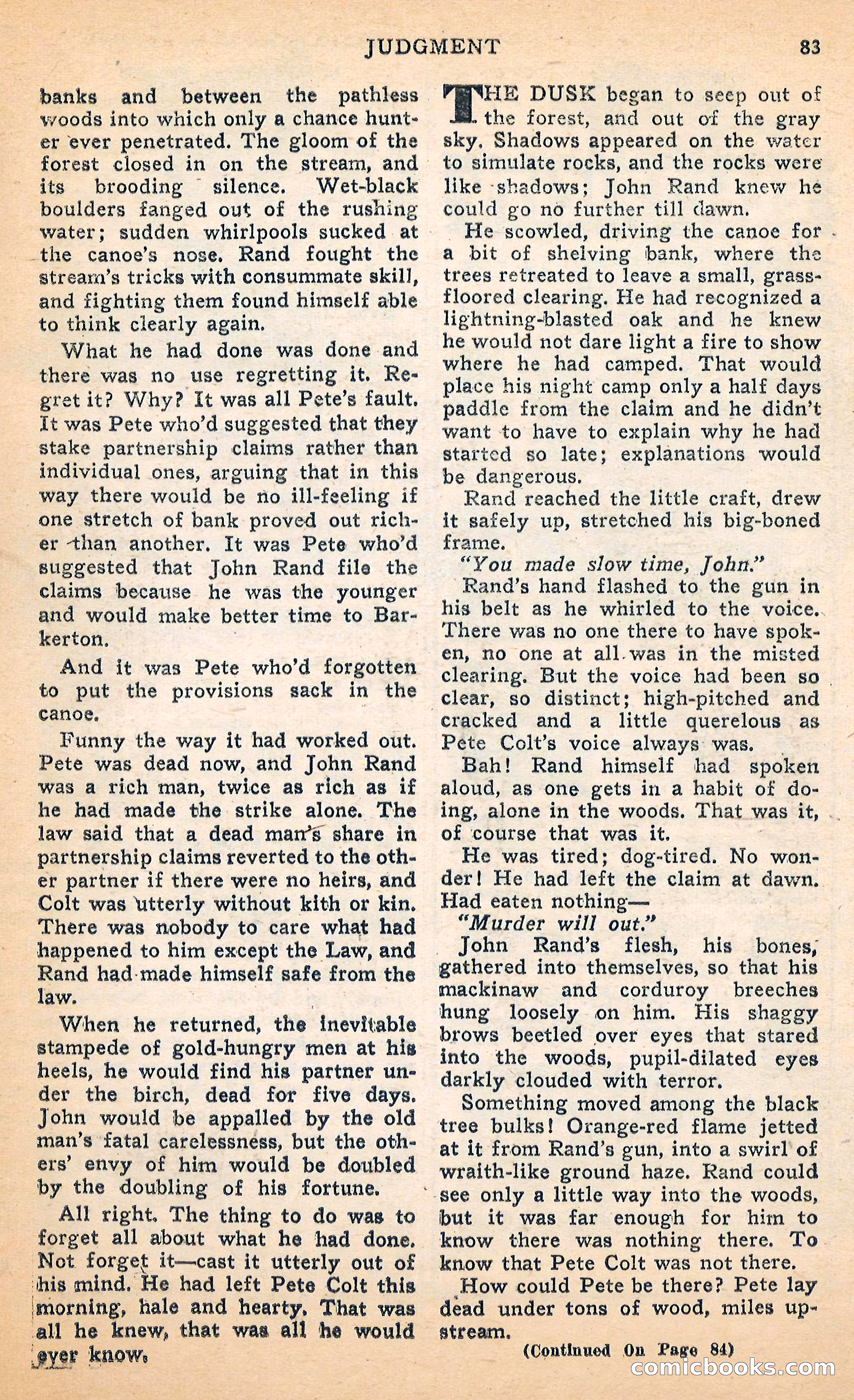 Blue Ribbon Western, June 1948 — page 83 of 100