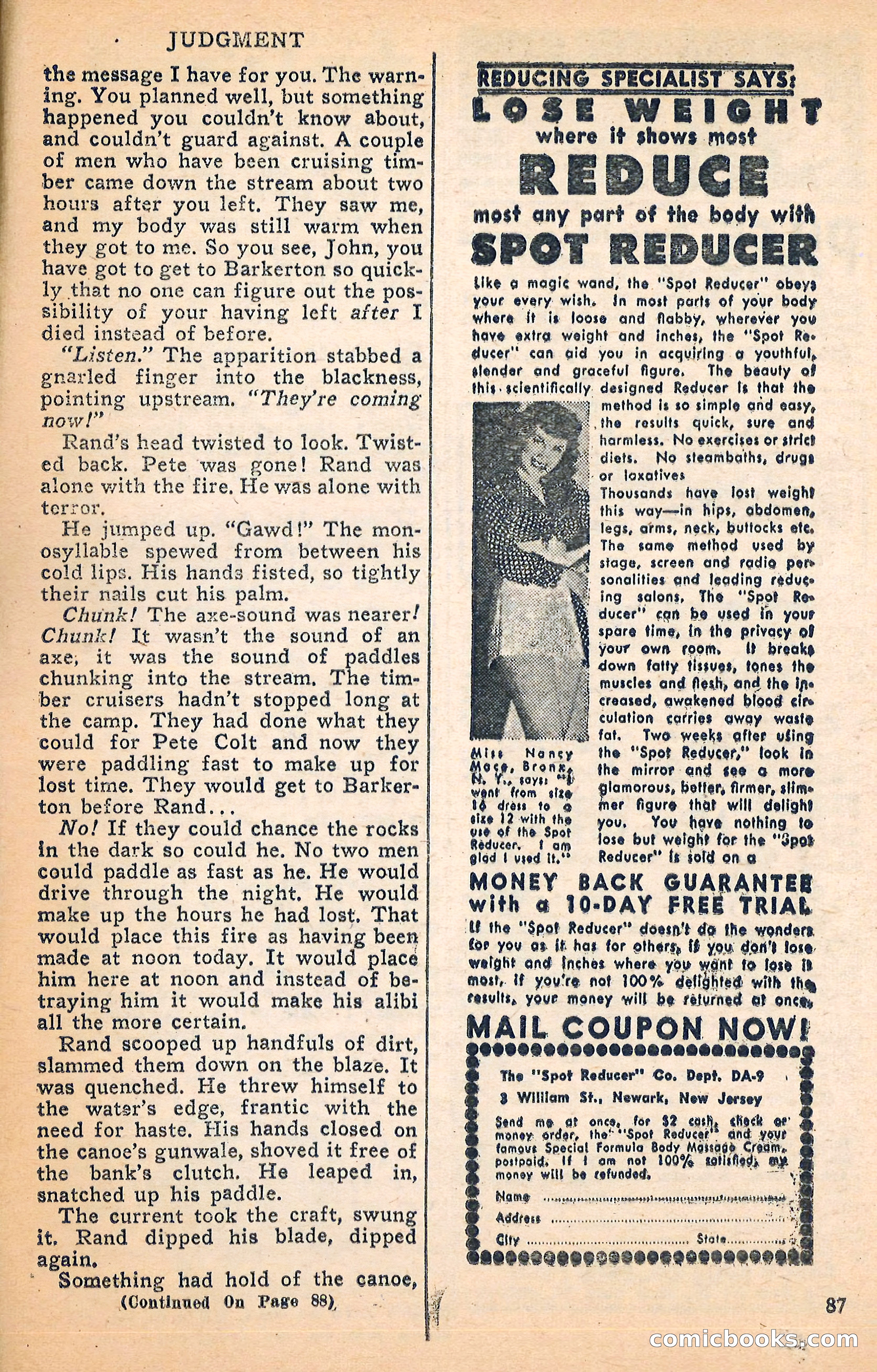 Blue Ribbon Western, June 1948 — page 87 of 100