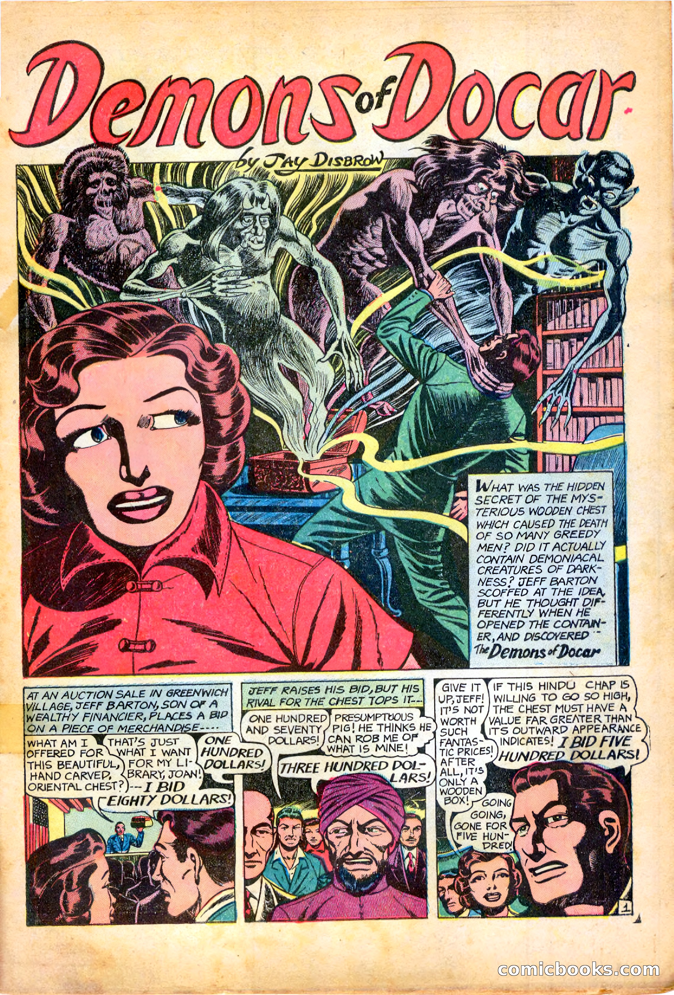 Blue Bolt Weird Tales #119 — page 4 of 37