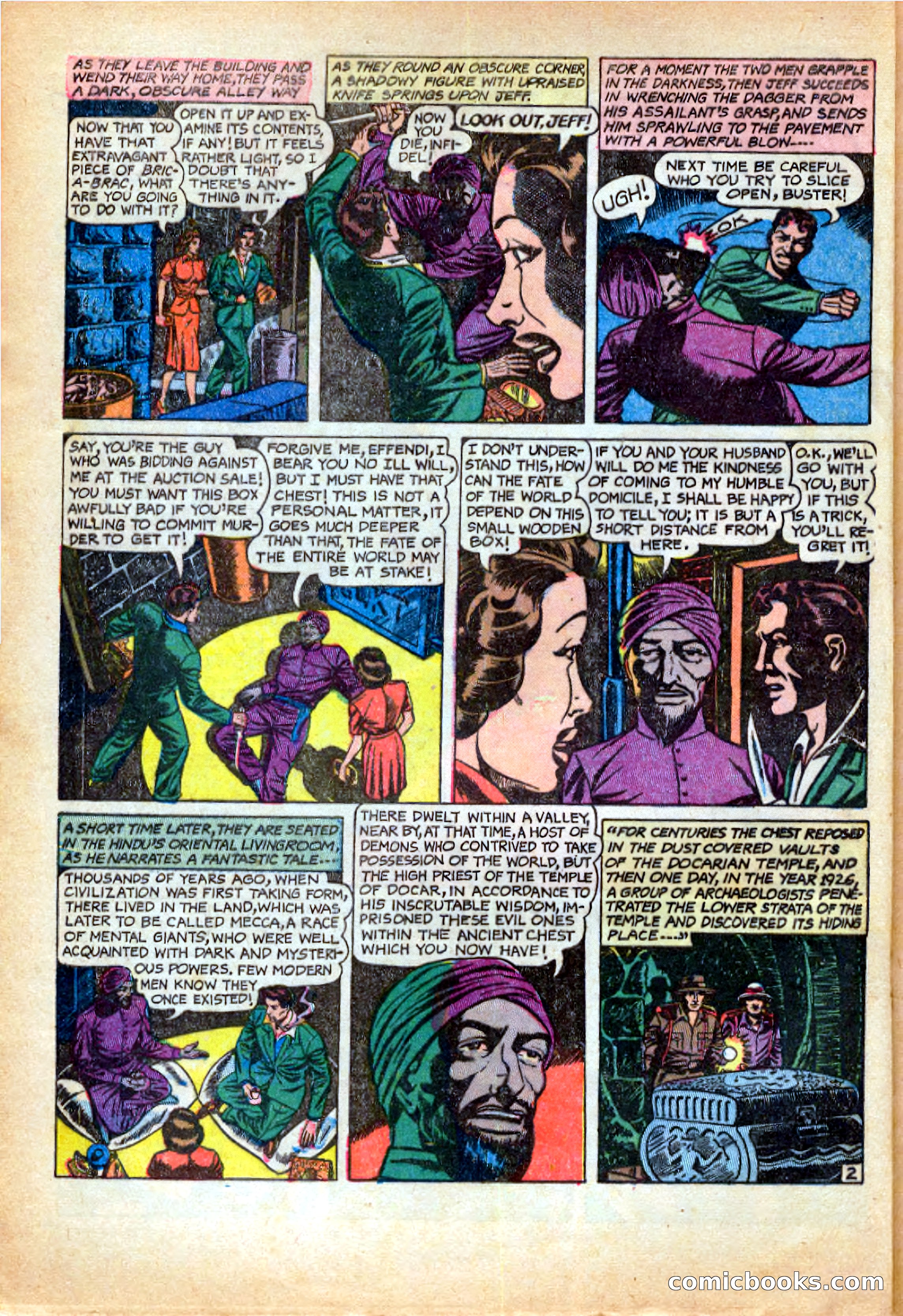 Blue Bolt Weird Tales #119 — page 5 of 37