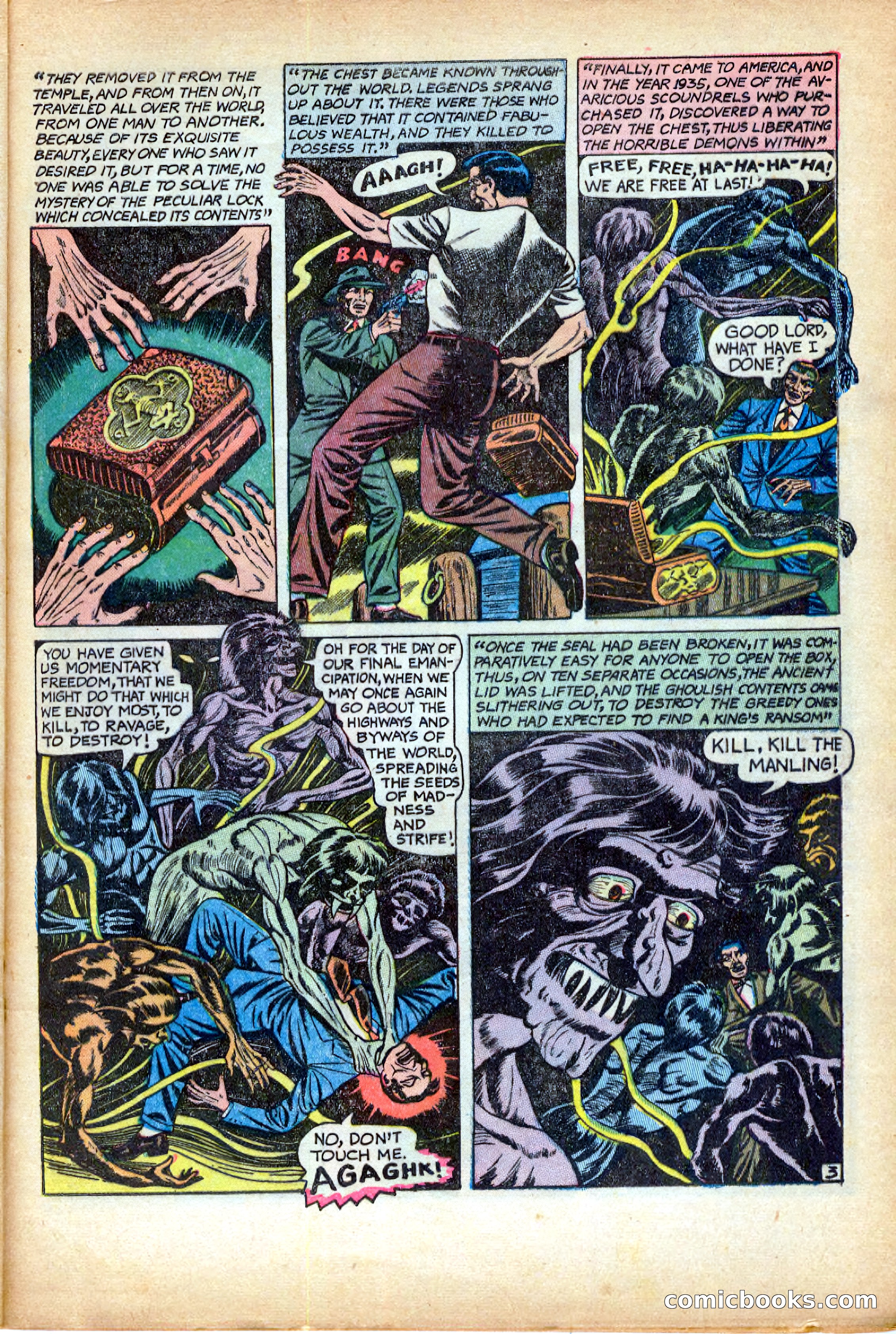 Blue Bolt Weird Tales #119 — page 6 of 37