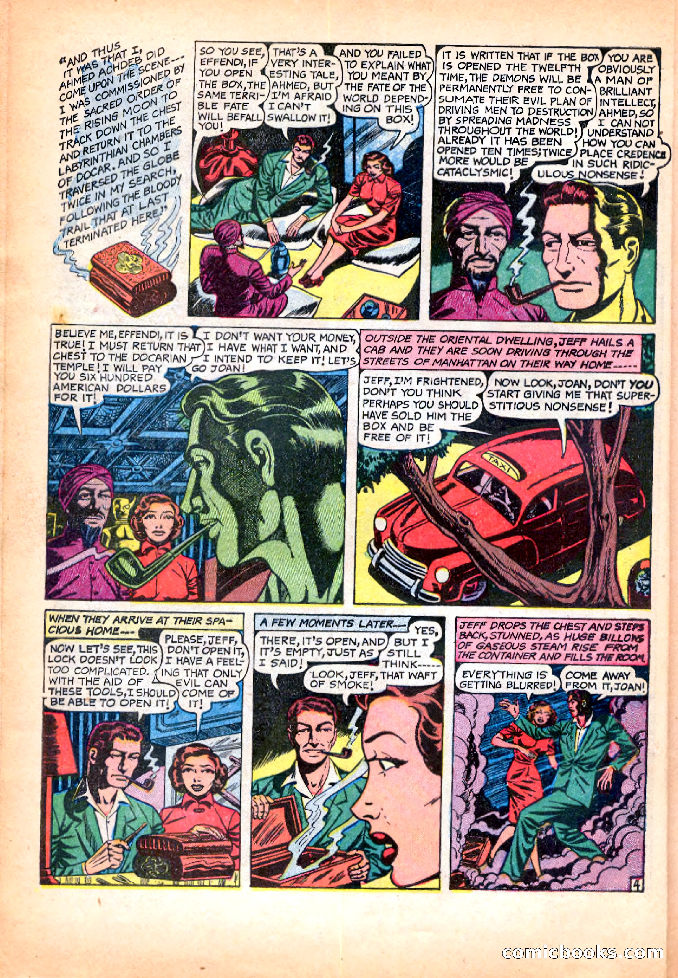 Blue Bolt Weird Tales #119 — page 7 of 37