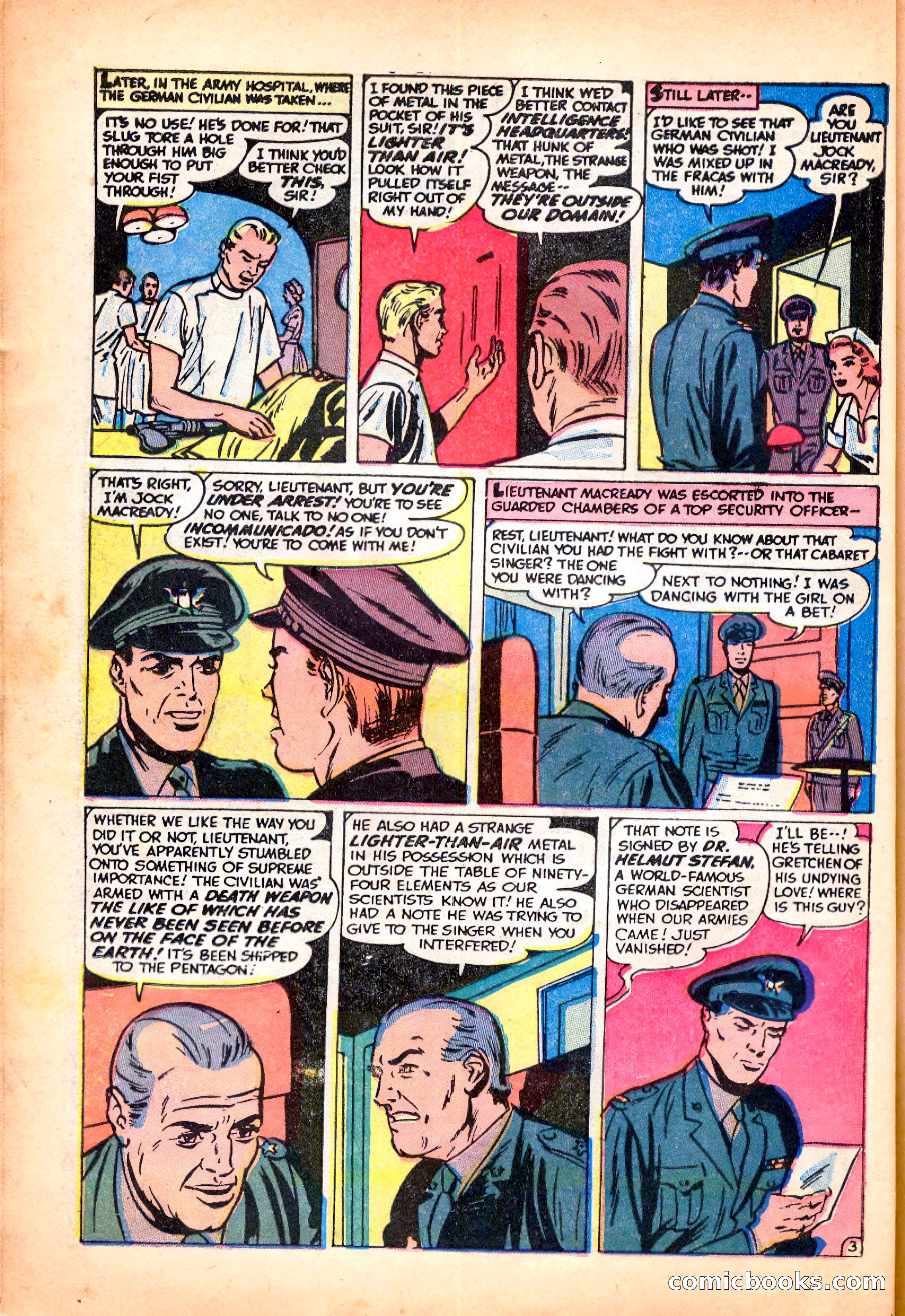 Blue Bolt Weird Tales #119 — page 15 of 37