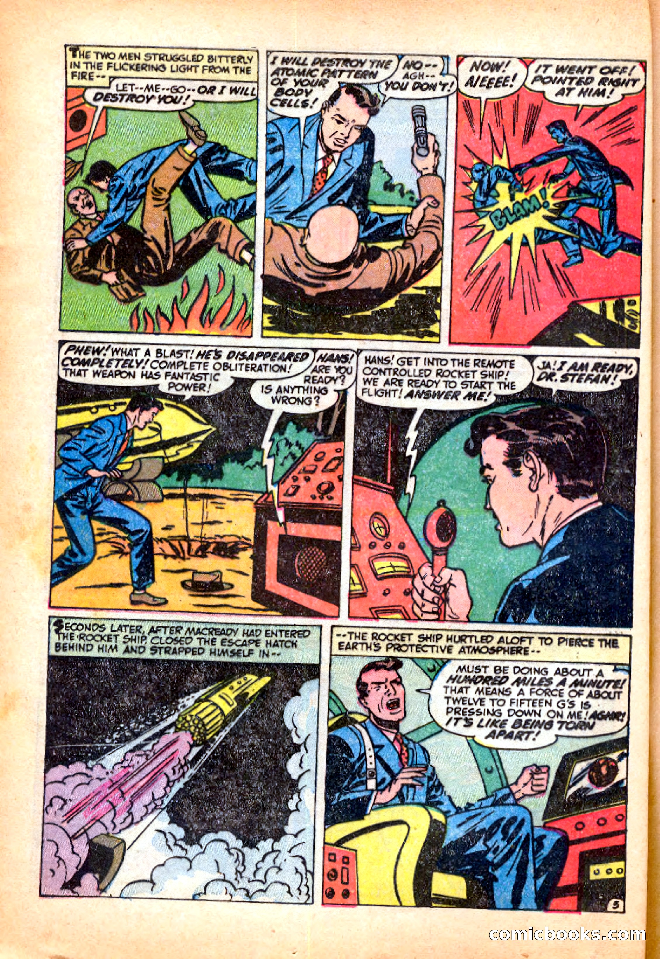 Blue Bolt Weird Tales #119 — page 17 of 37