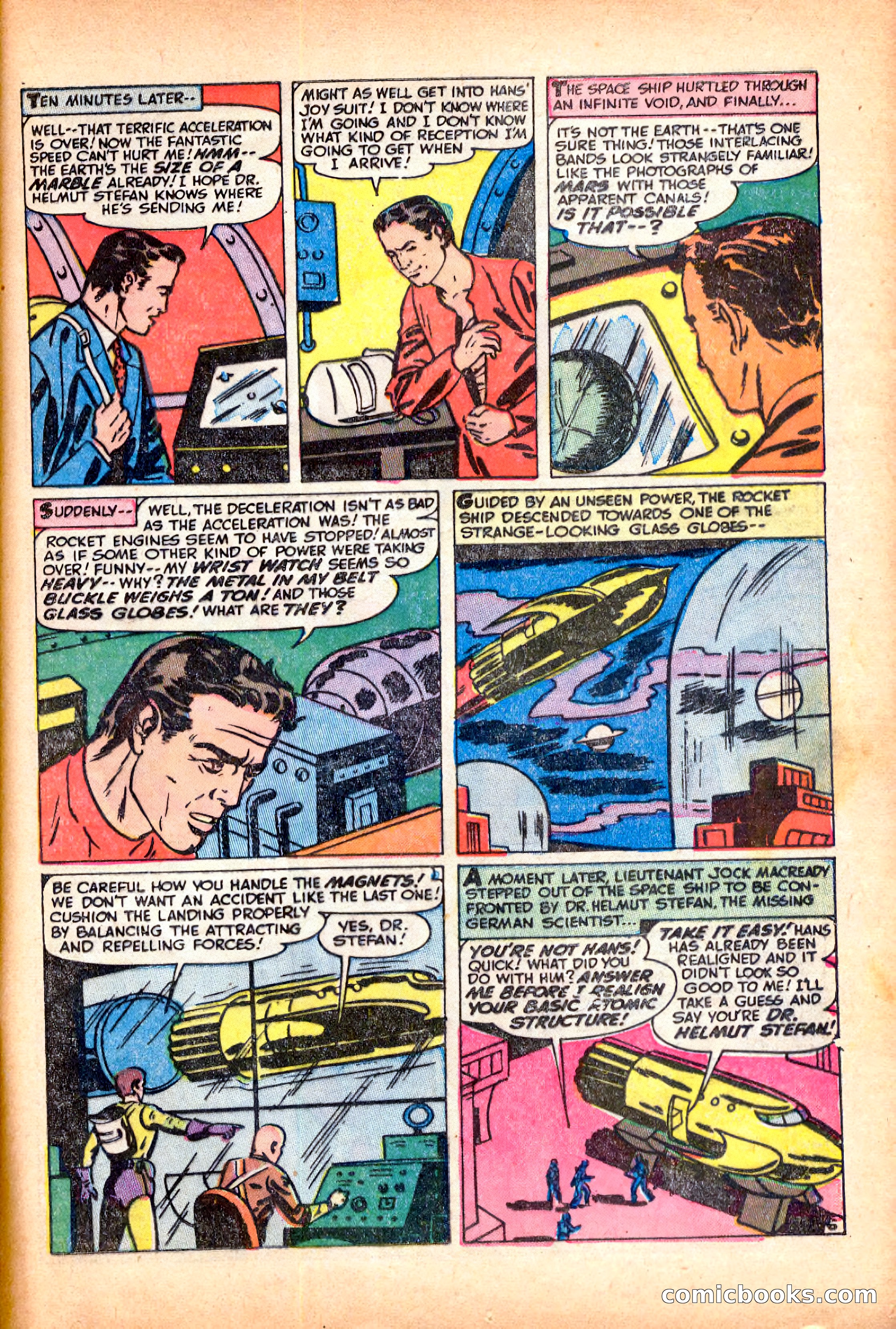 Blue Bolt Weird Tales #119 — page 18 of 37