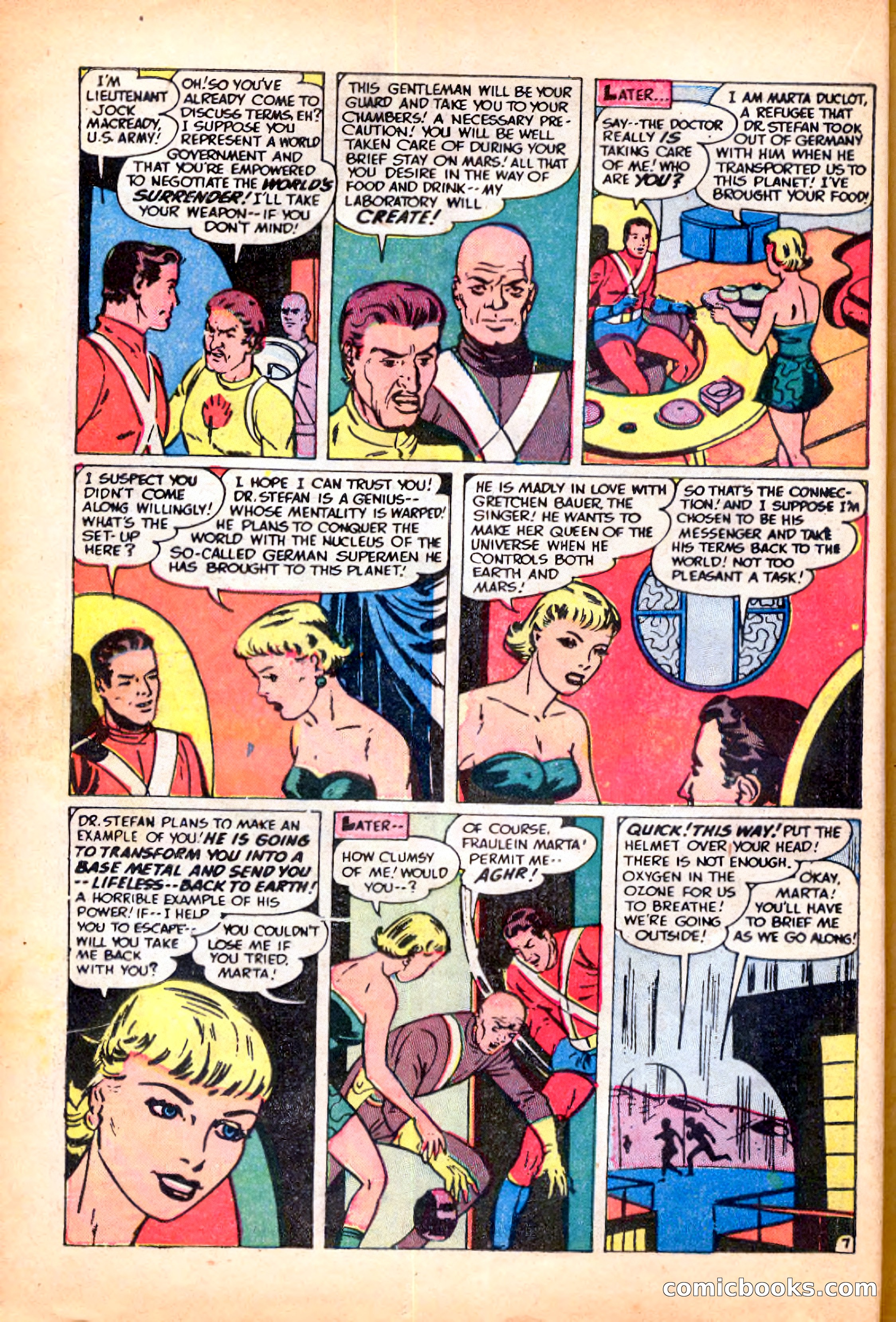 Blue Bolt Weird Tales #119 — page 19 of 37