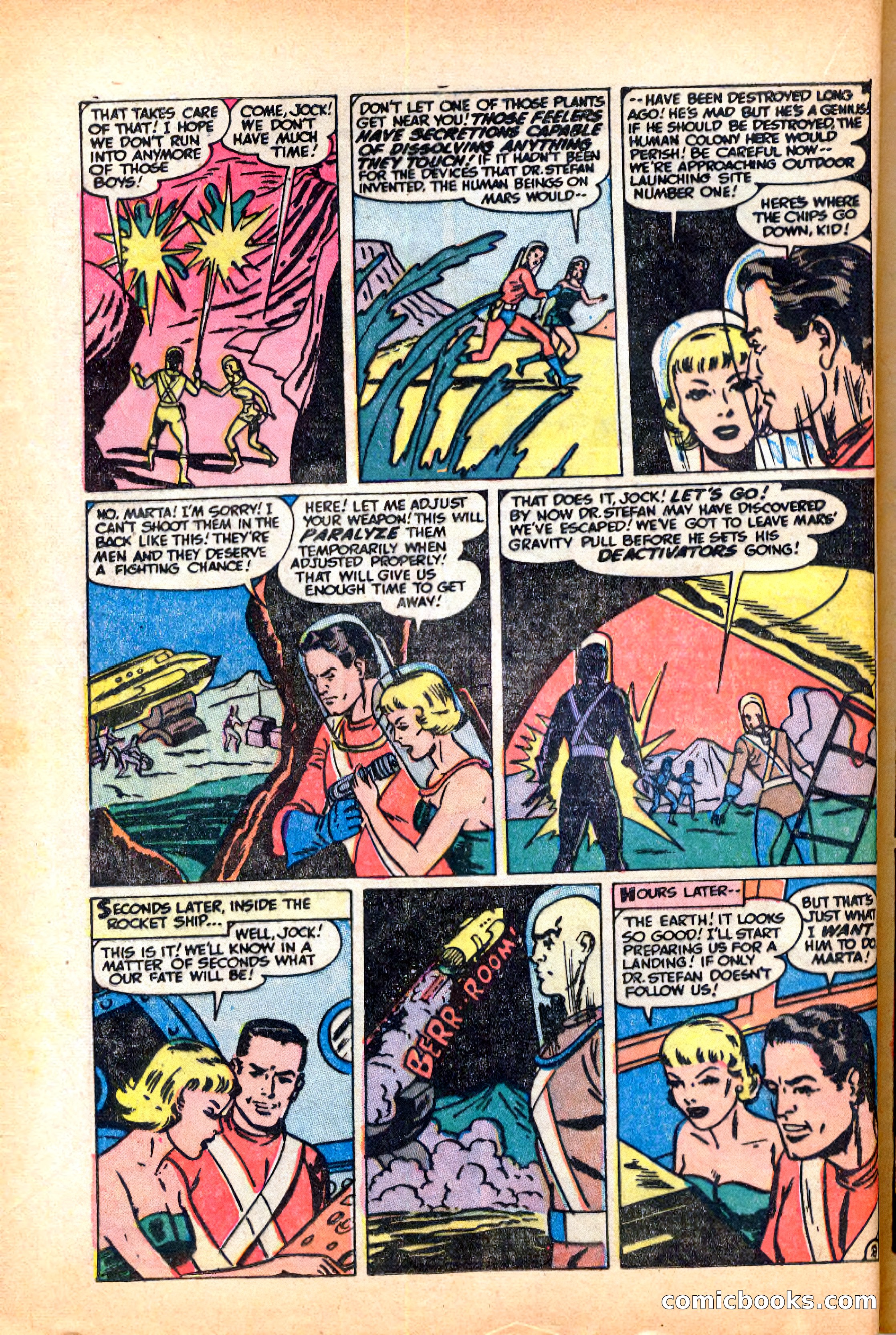 Blue Bolt Weird Tales #119 — page 21 of 37