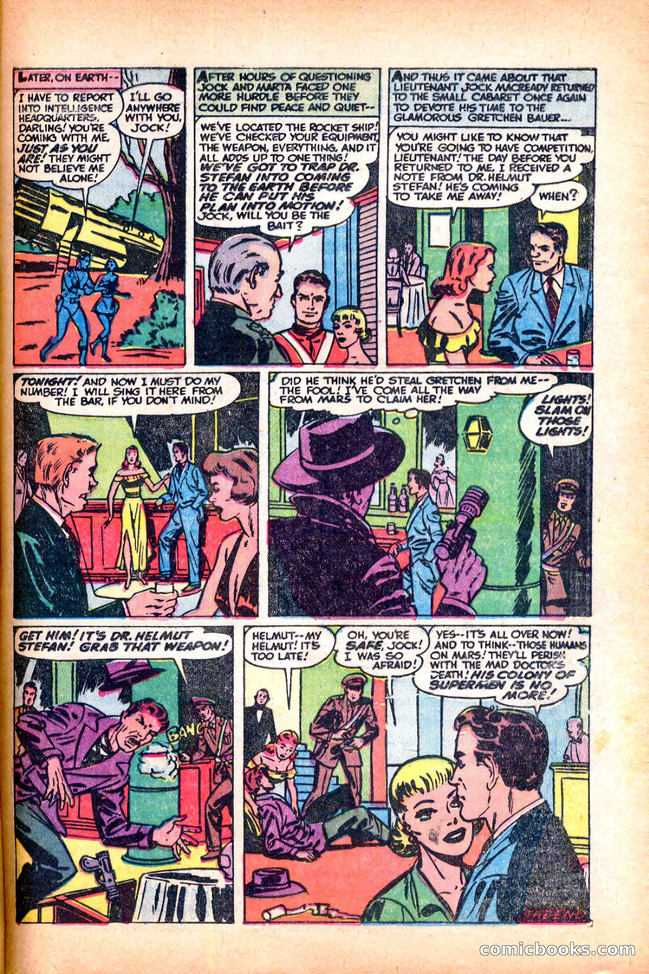 Blue Bolt Weird Tales #119 — page 22 of 37