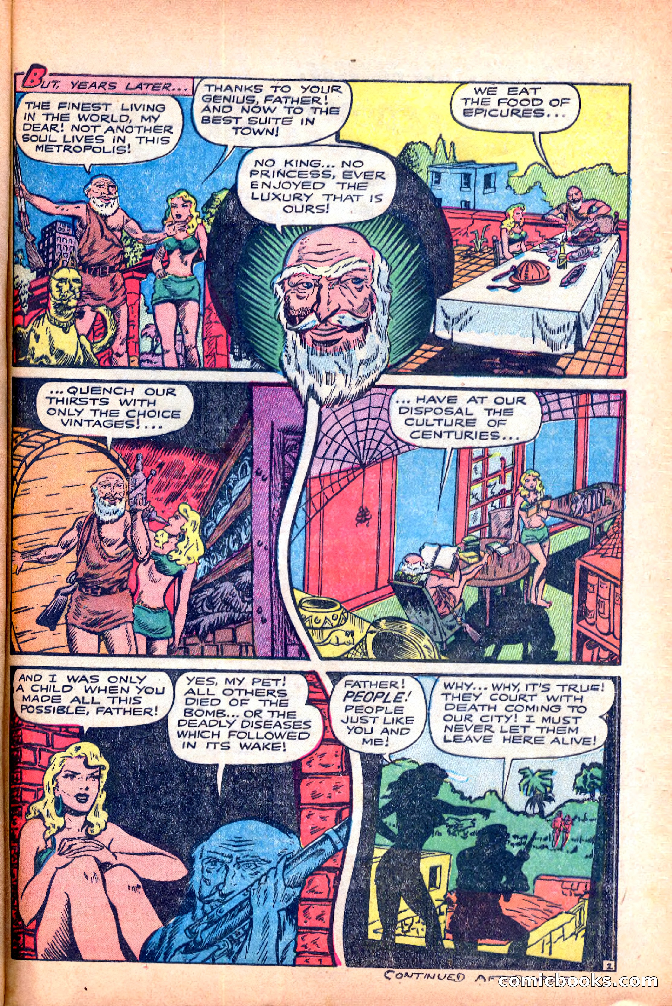 Blue Bolt Weird Tales #119 — page 26 of 37