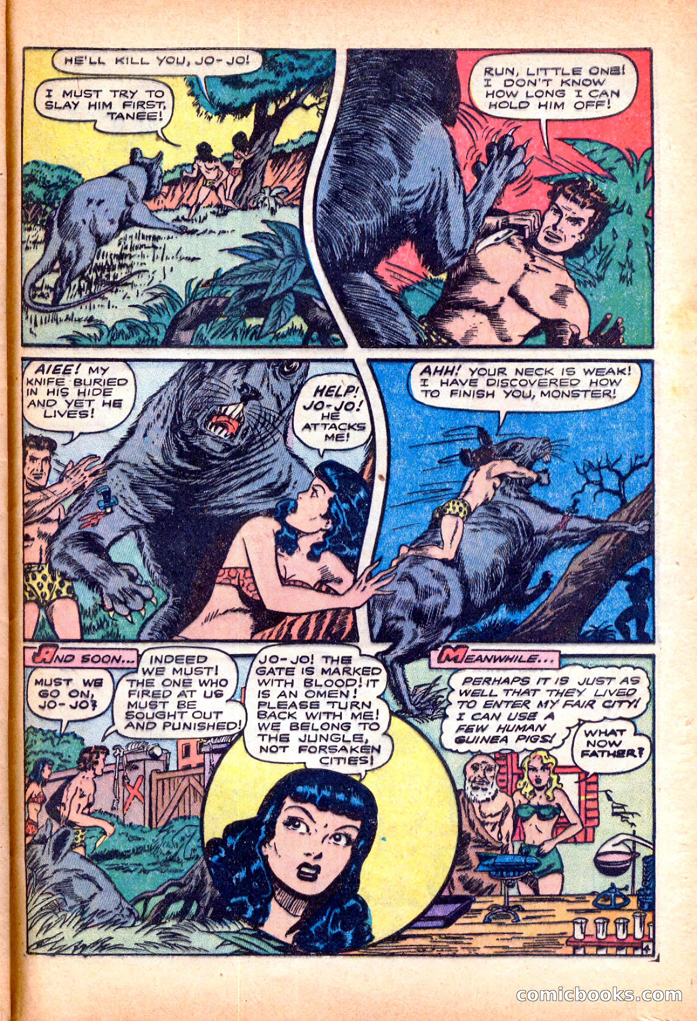 Blue Bolt Weird Tales #119 — page 30 of 37