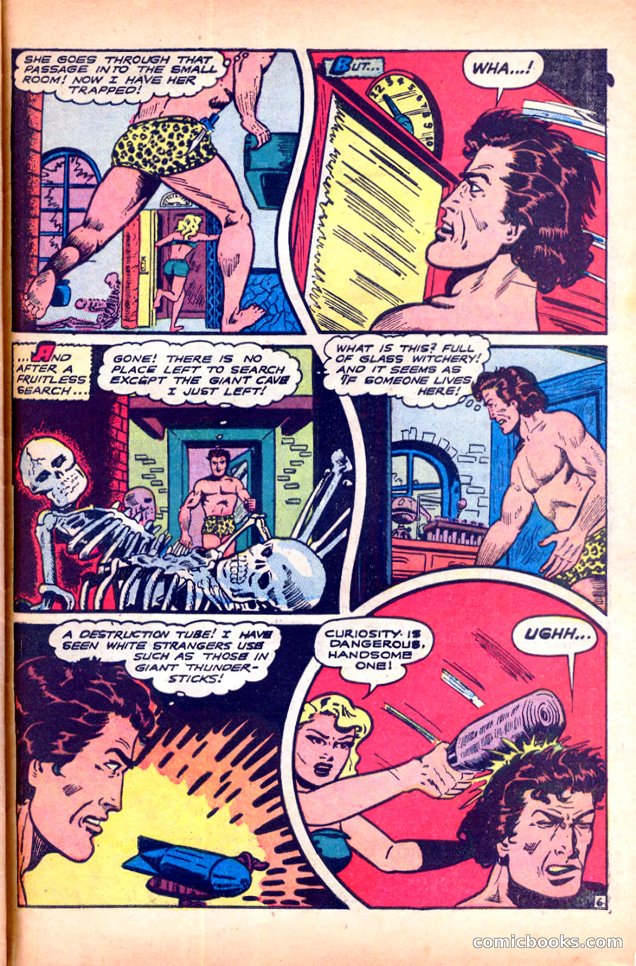 Blue Bolt Weird Tales #119 — page 32 of 37
