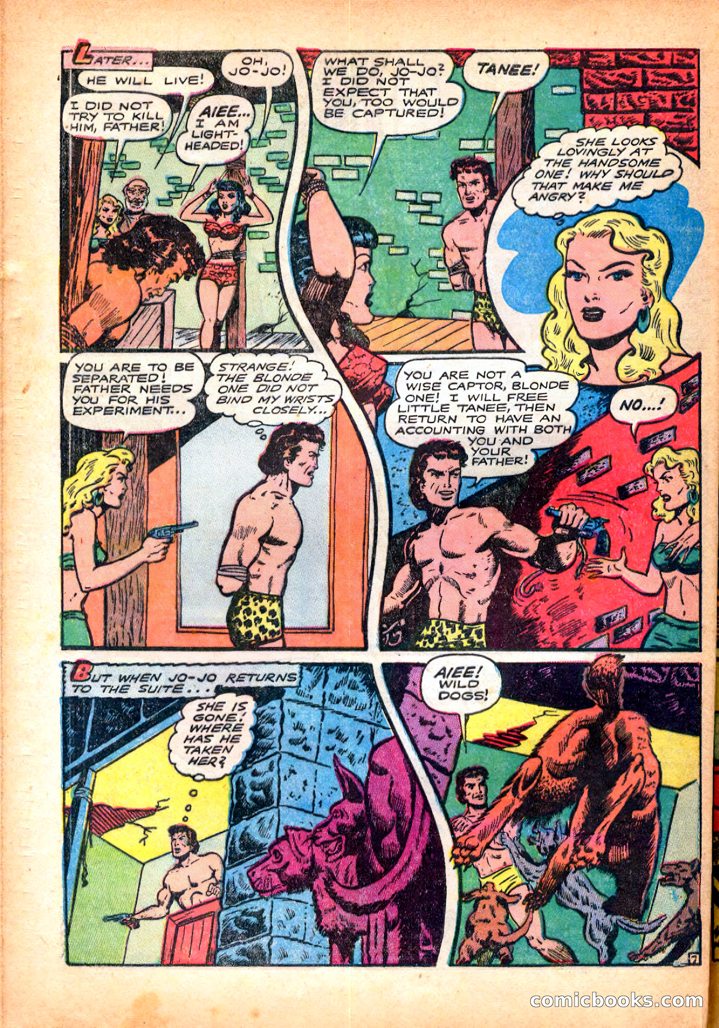 Blue Bolt Weird Tales #119 — page 33 of 37