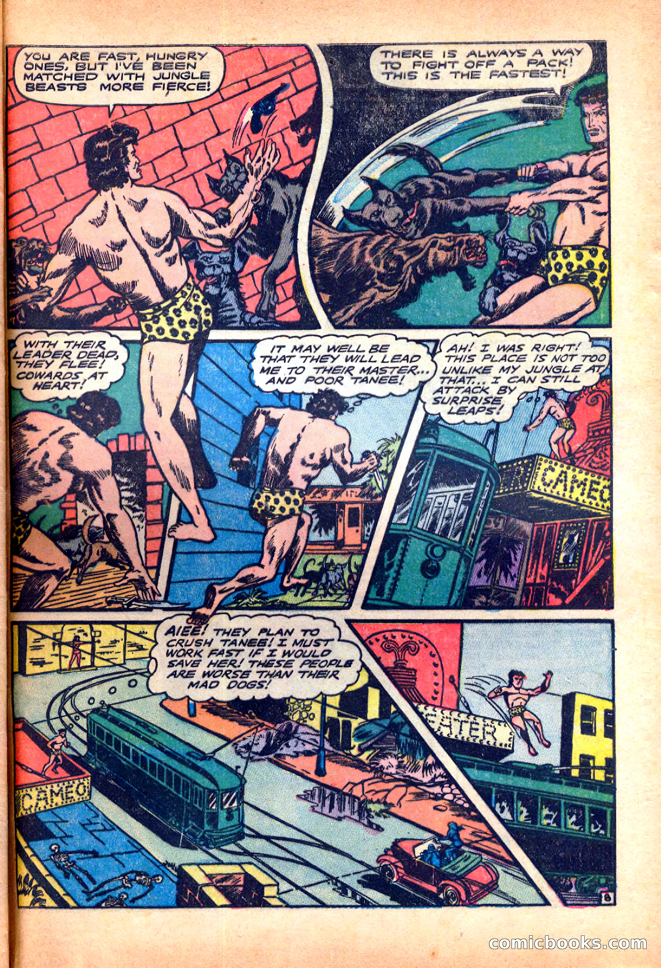 Blue Bolt Weird Tales #119 — page 34 of 37