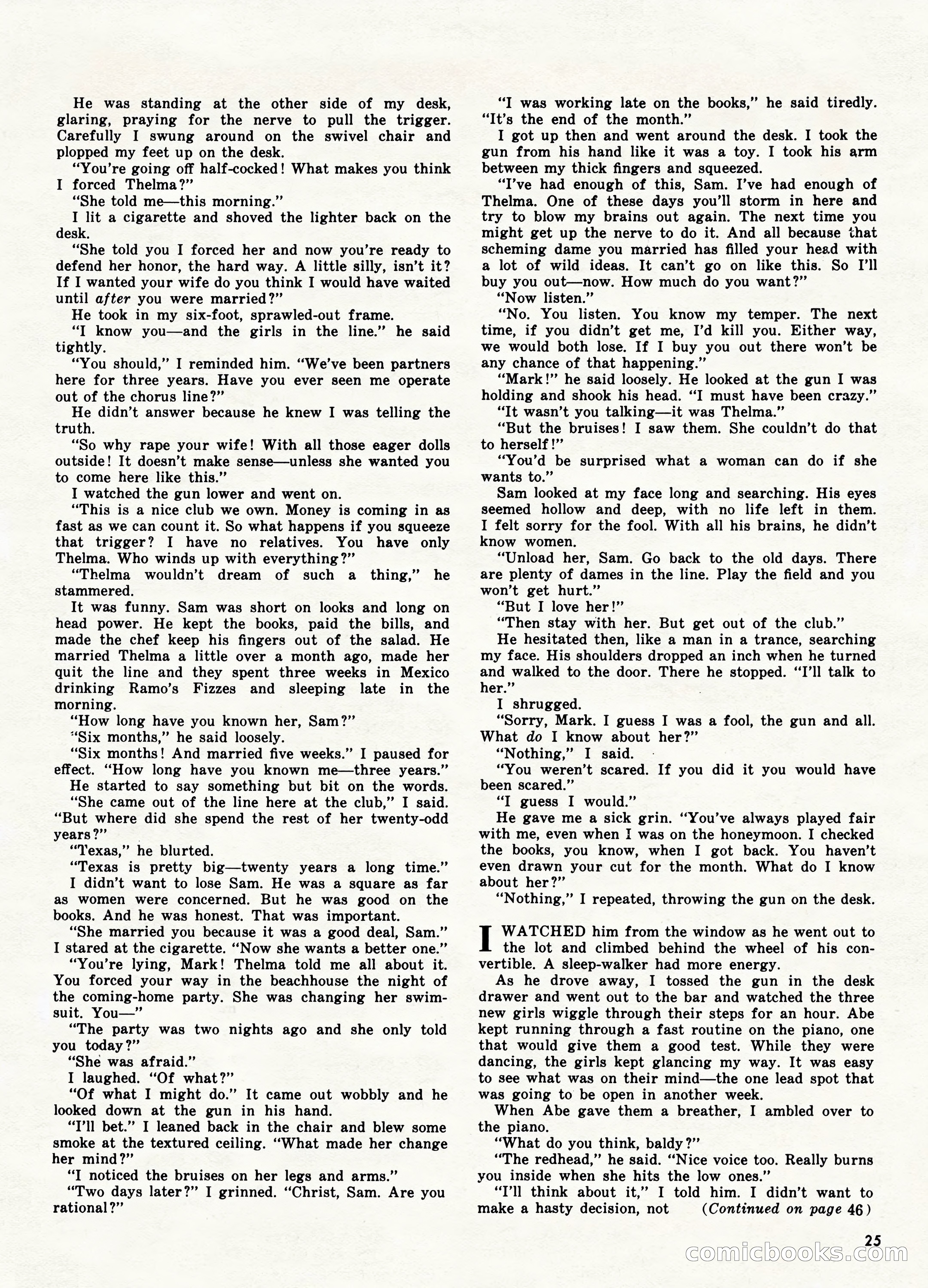 Bluebook for Men (October 1960) — page 25 of 92