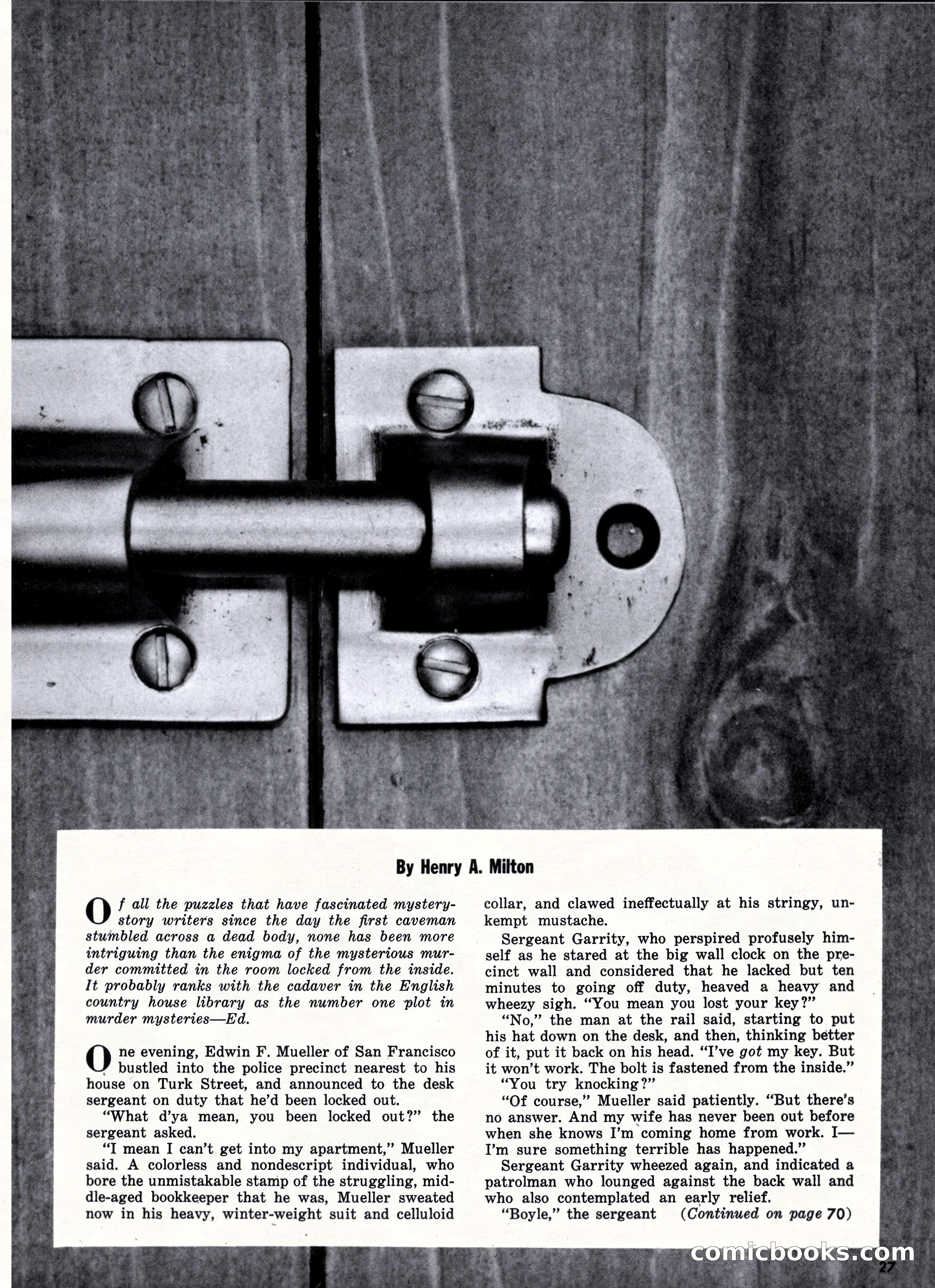 Bluebook for Men (October 1960) — page 27 of 92