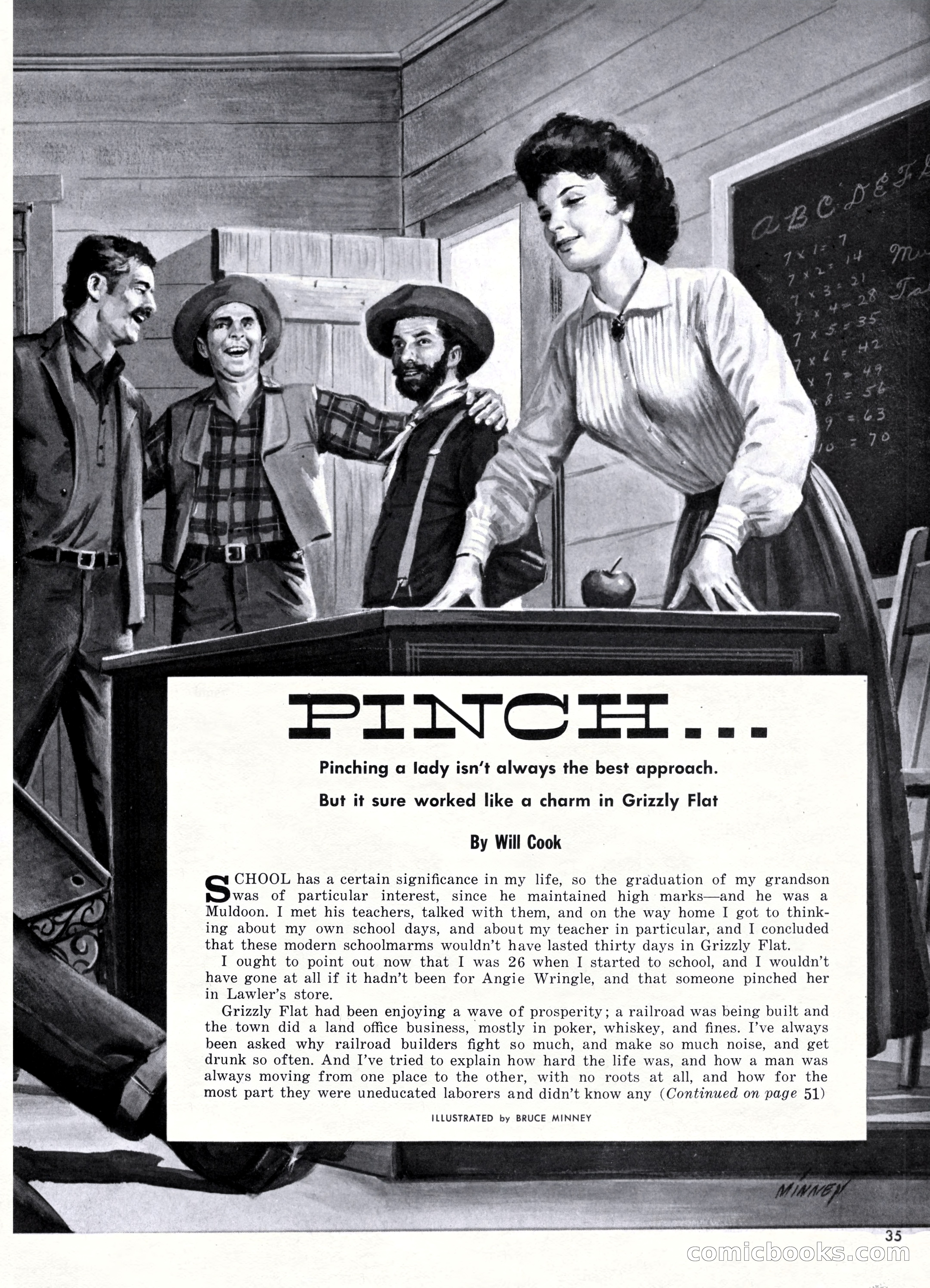 Bluebook for Men (October 1960) — page 35 of 92