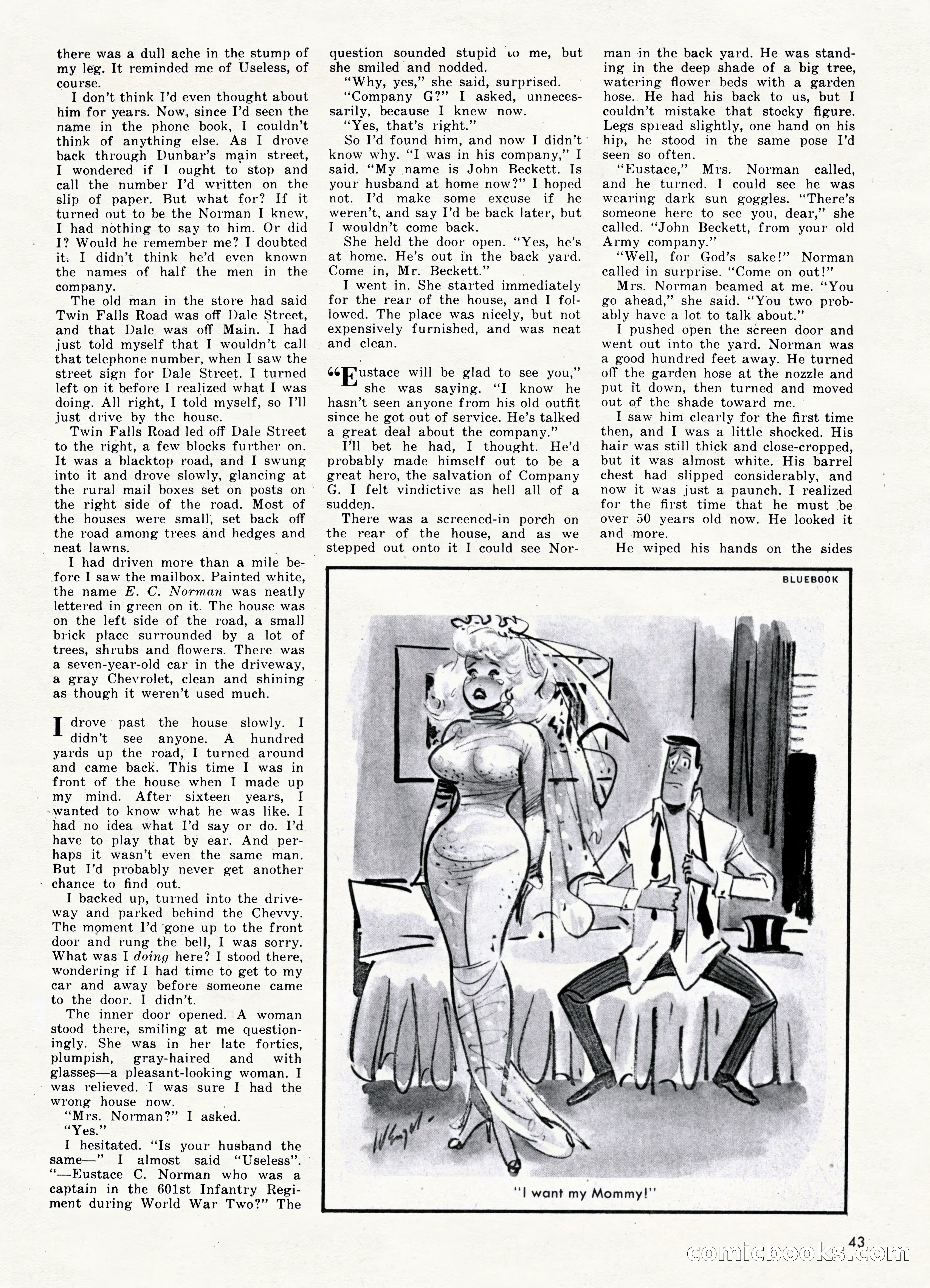 Bluebook for Men (October 1960) — page 43 of 92