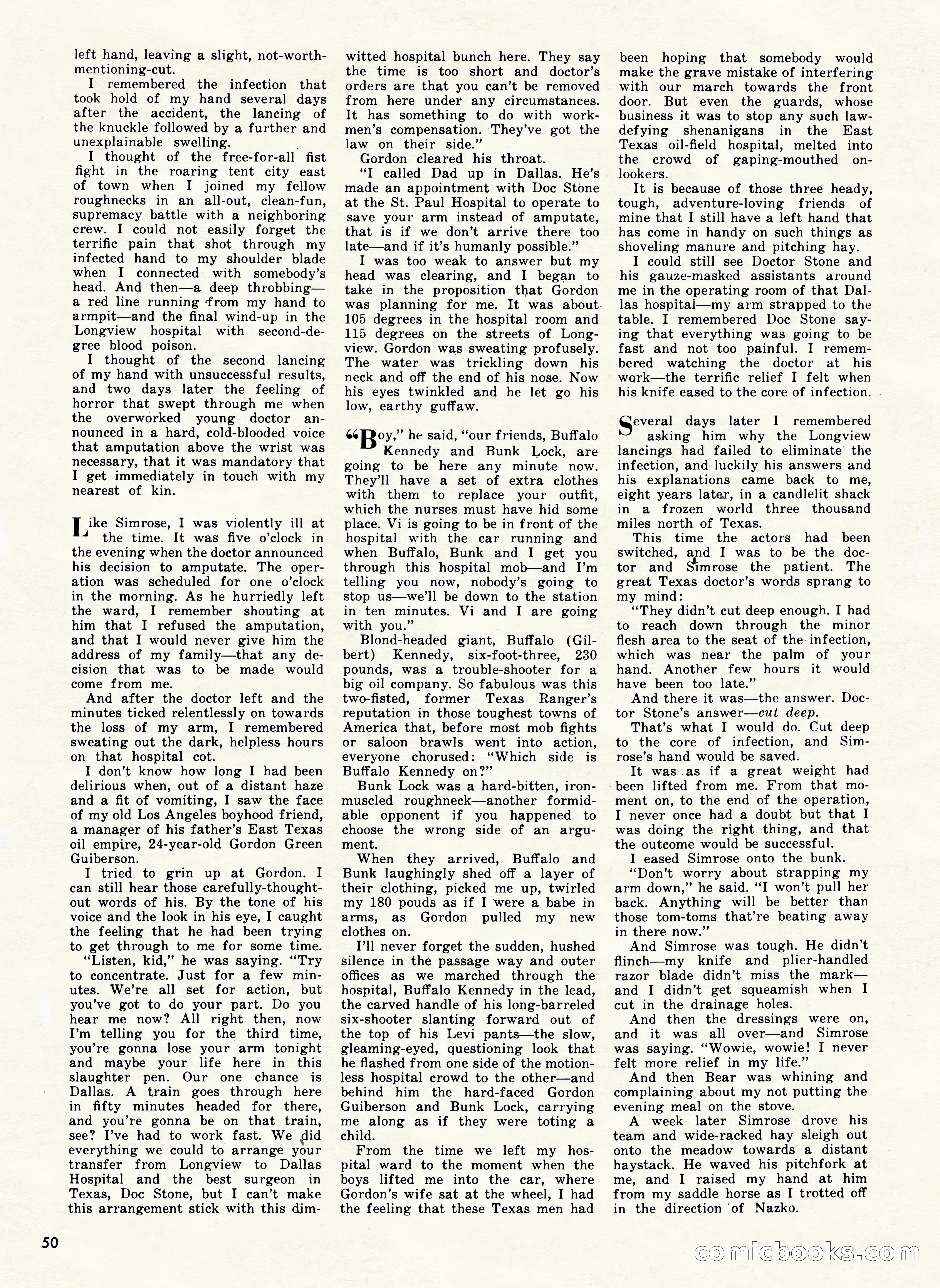 Bluebook for Men (October 1960) — page 50 of 92