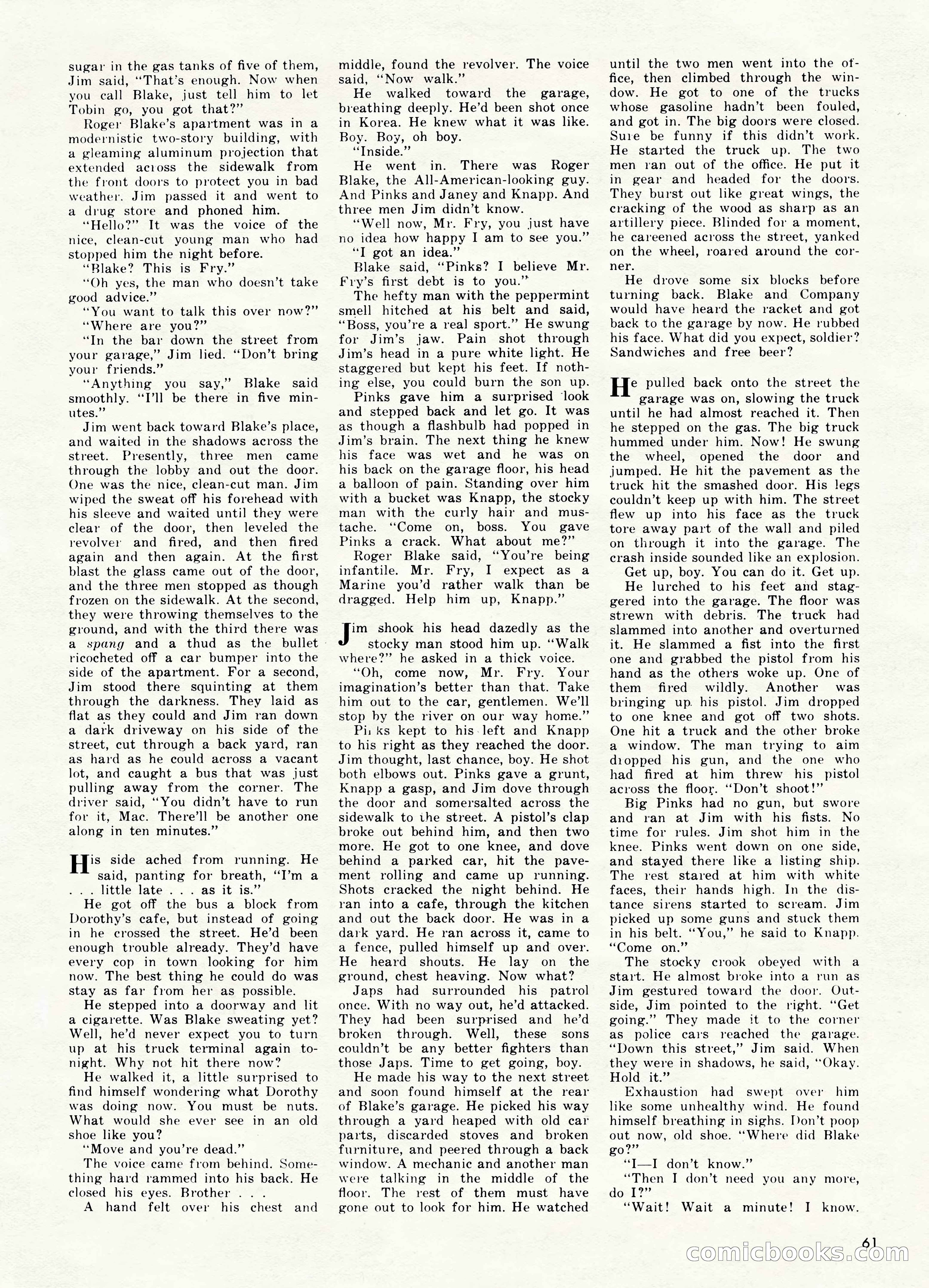 Bluebook for Men (October 1960) — page 61 of 92