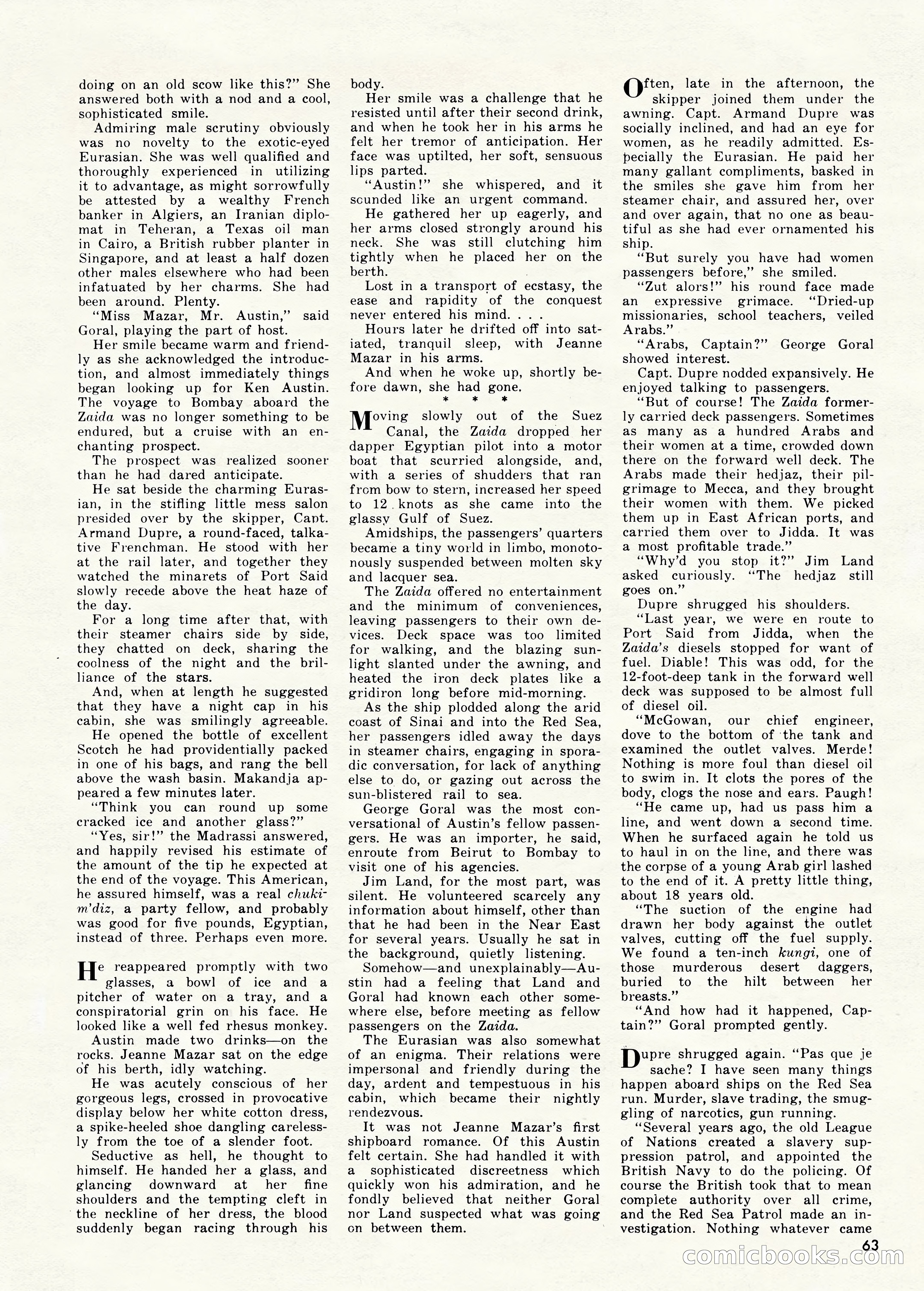 Bluebook for Men (October 1960) — page 63 of 92