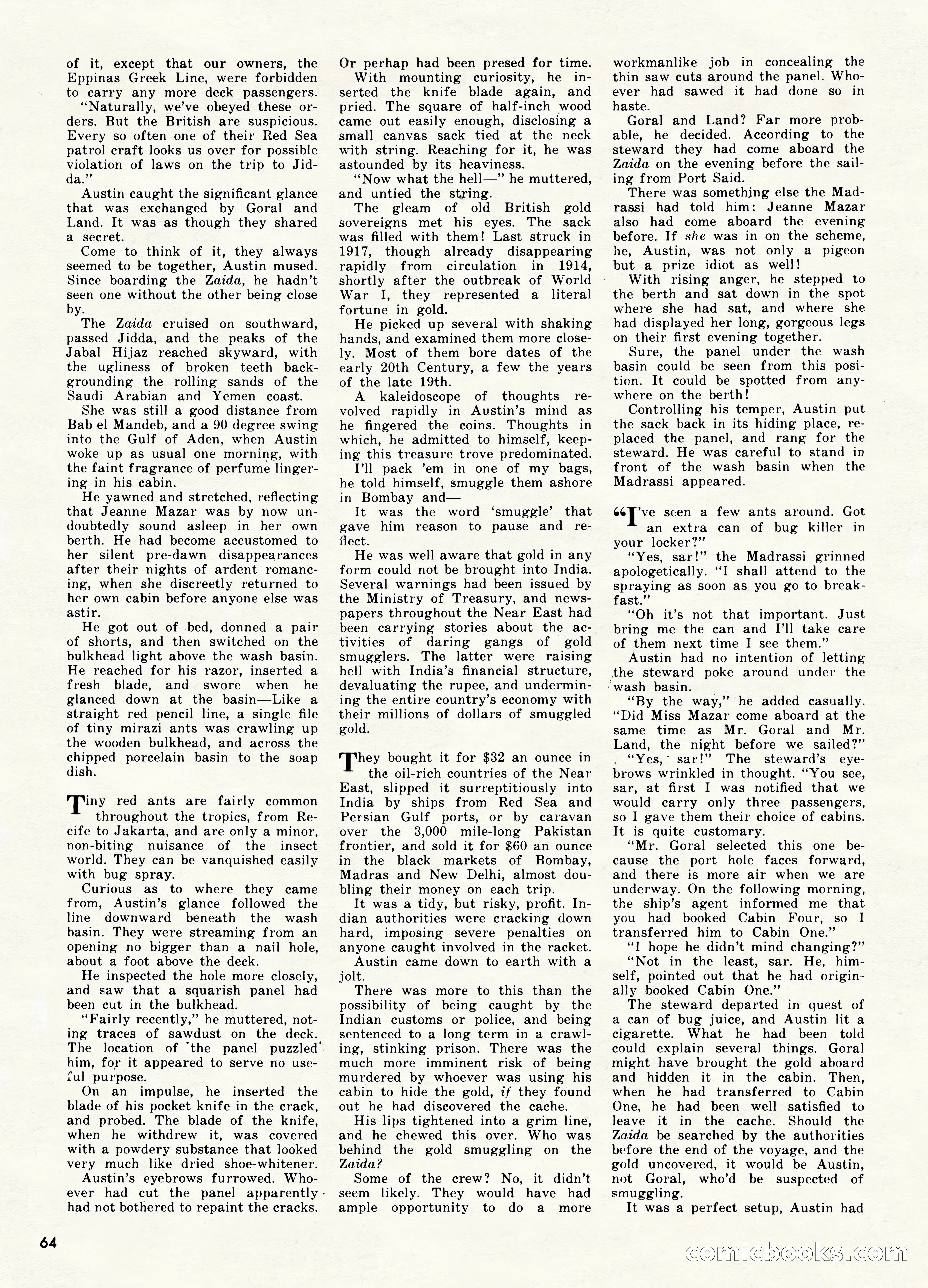 Bluebook for Men (October 1960) — page 64 of 92