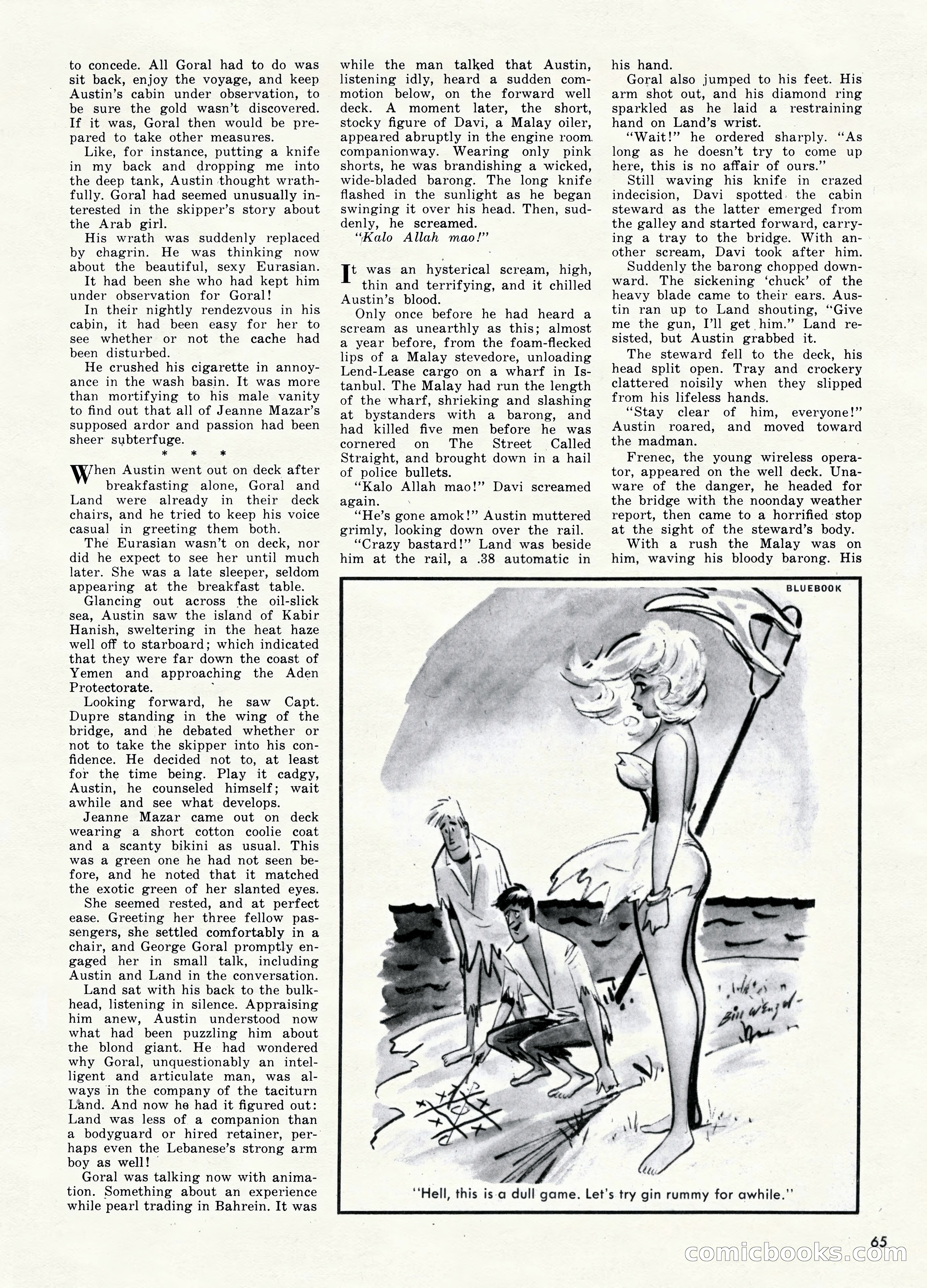 Bluebook for Men (October 1960) — page 65 of 92