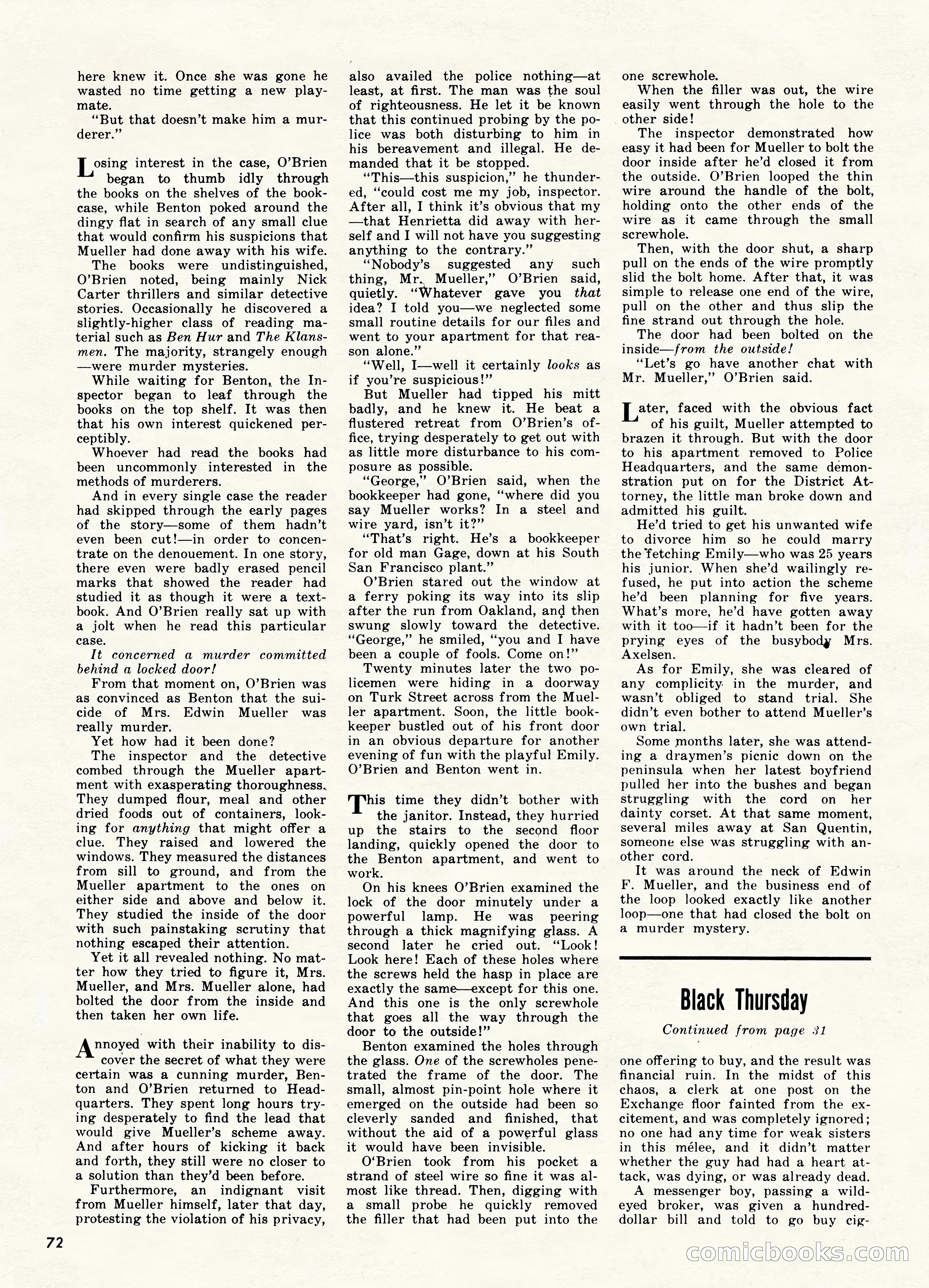 Bluebook for Men (October 1960) — page 72 of 92