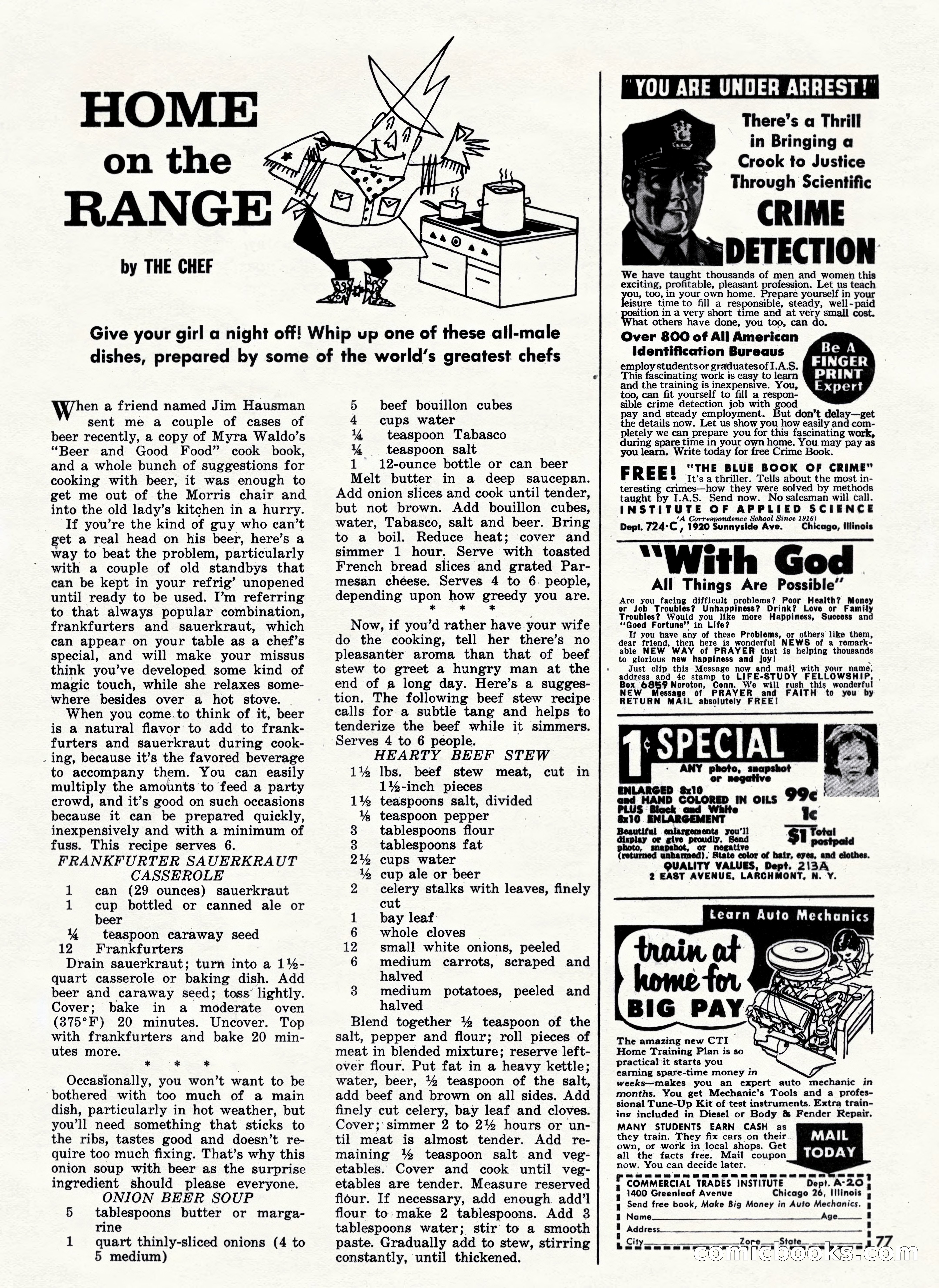 Bluebook for Men (October 1960) — page 77 of 92