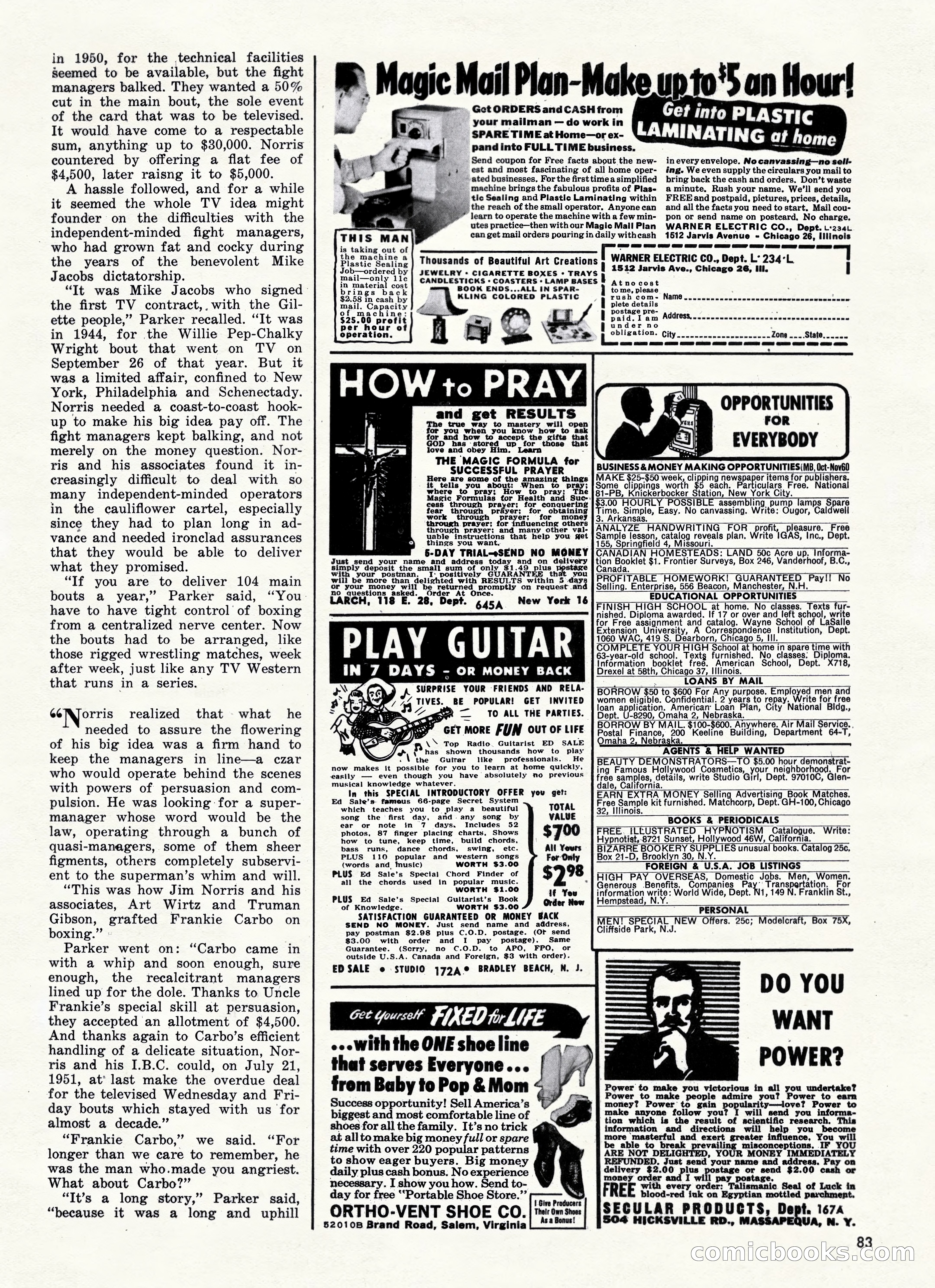 Bluebook for Men (October 1960) — page 83 of 92