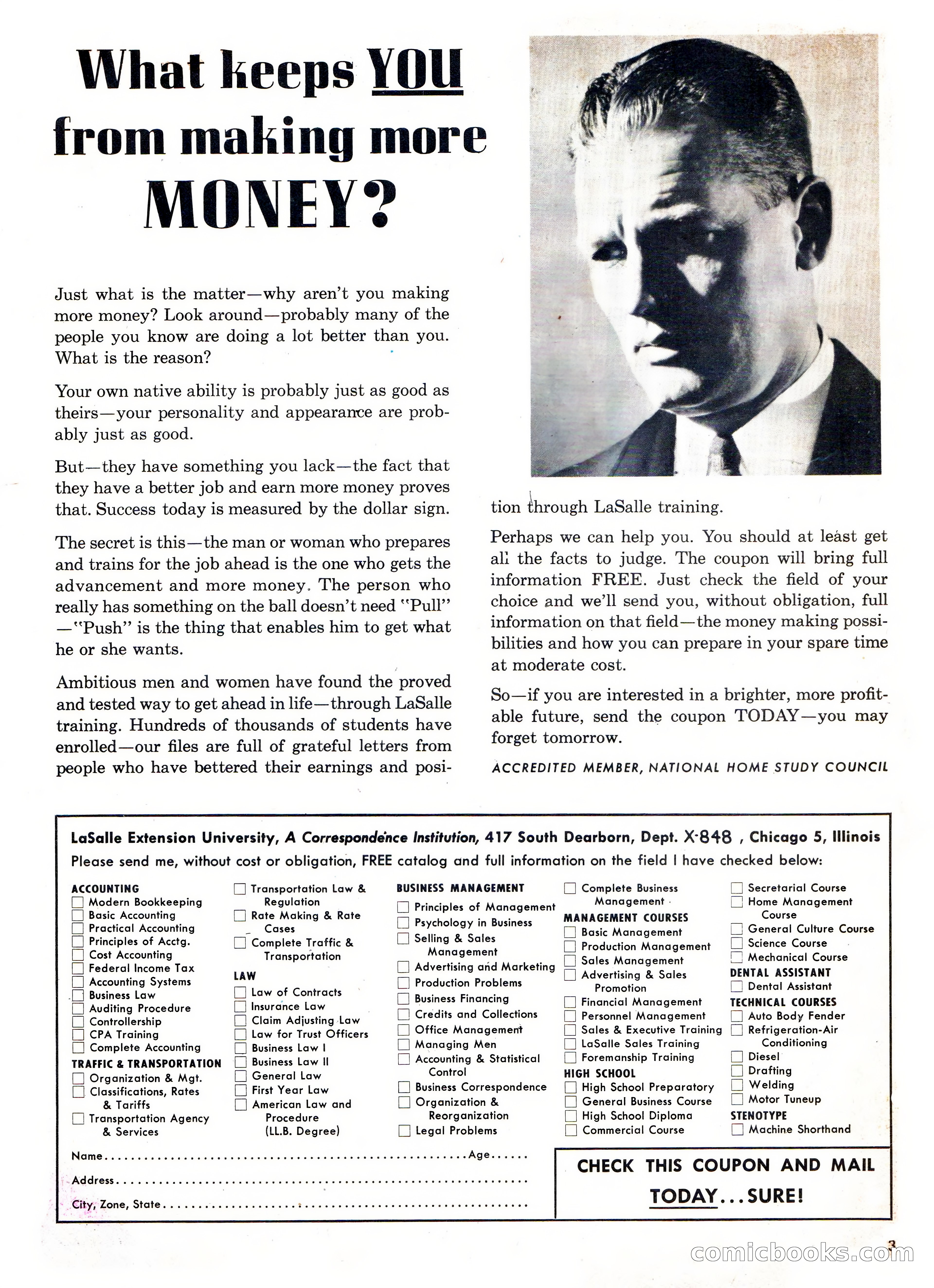 Bluebook for Men, February 1961 — page 3 of 92