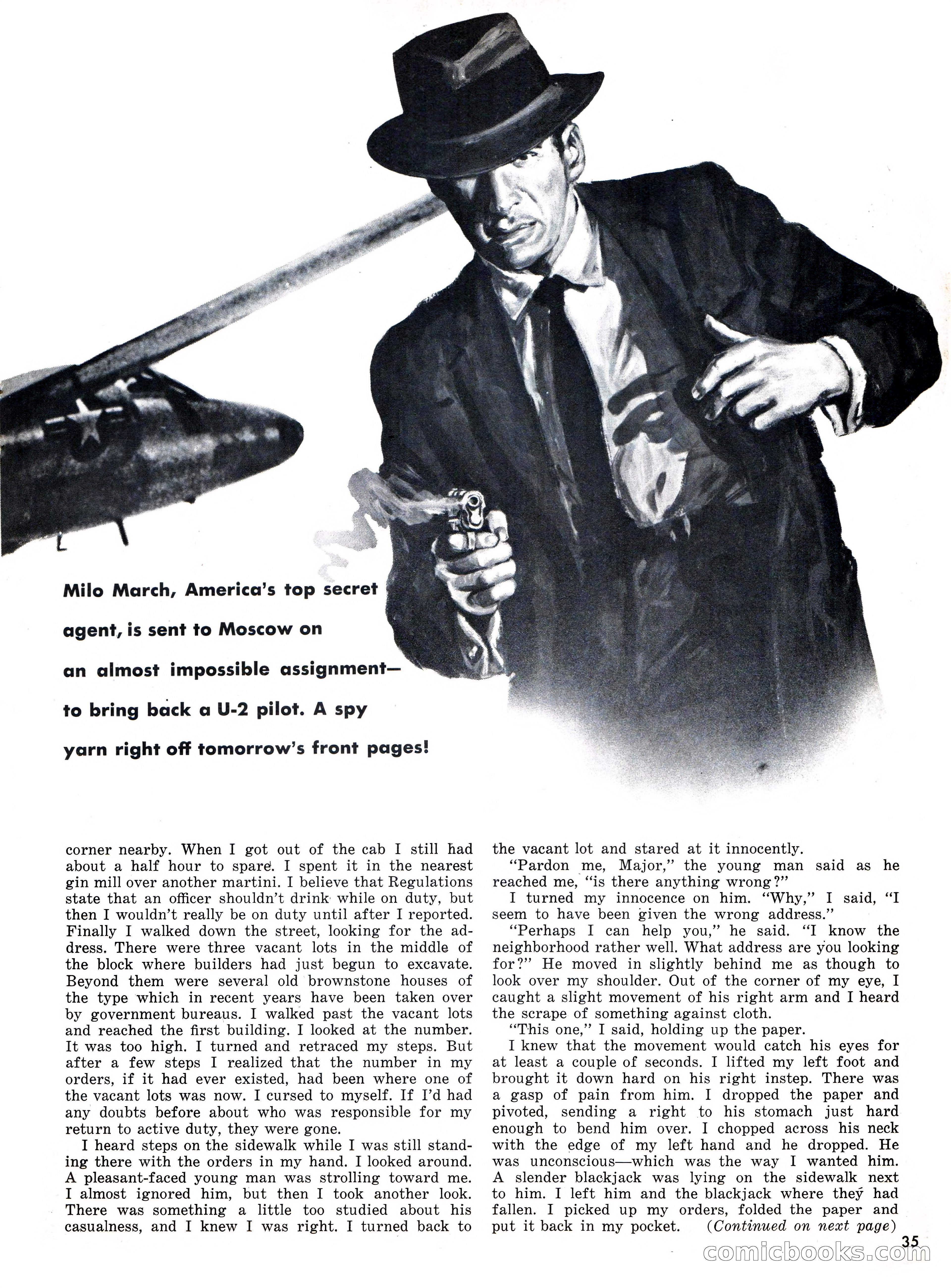 Bluebook for Men, February 1961 — page 35 of 92