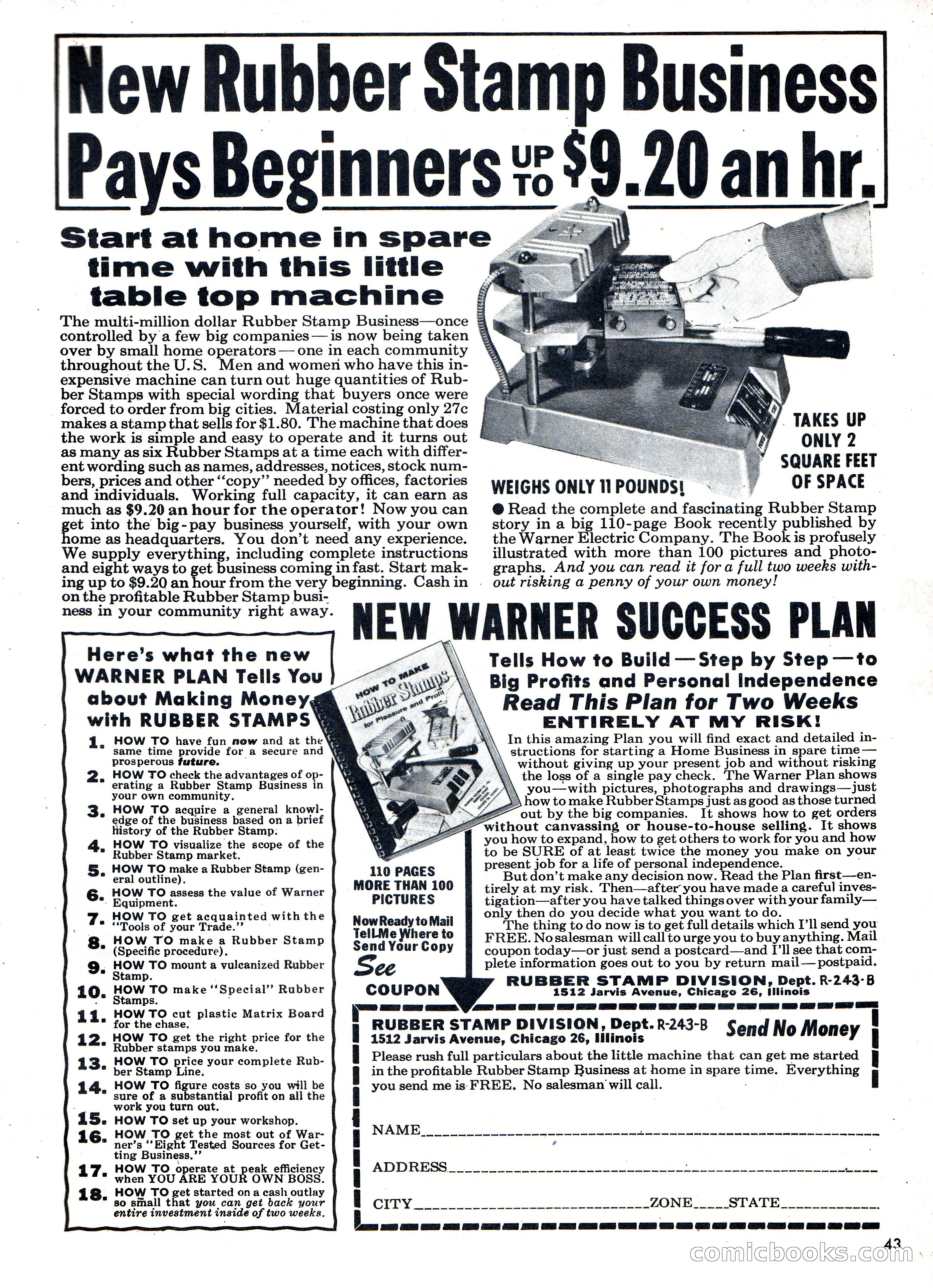 Bluebook for Men, February 1961 — page 43 of 92