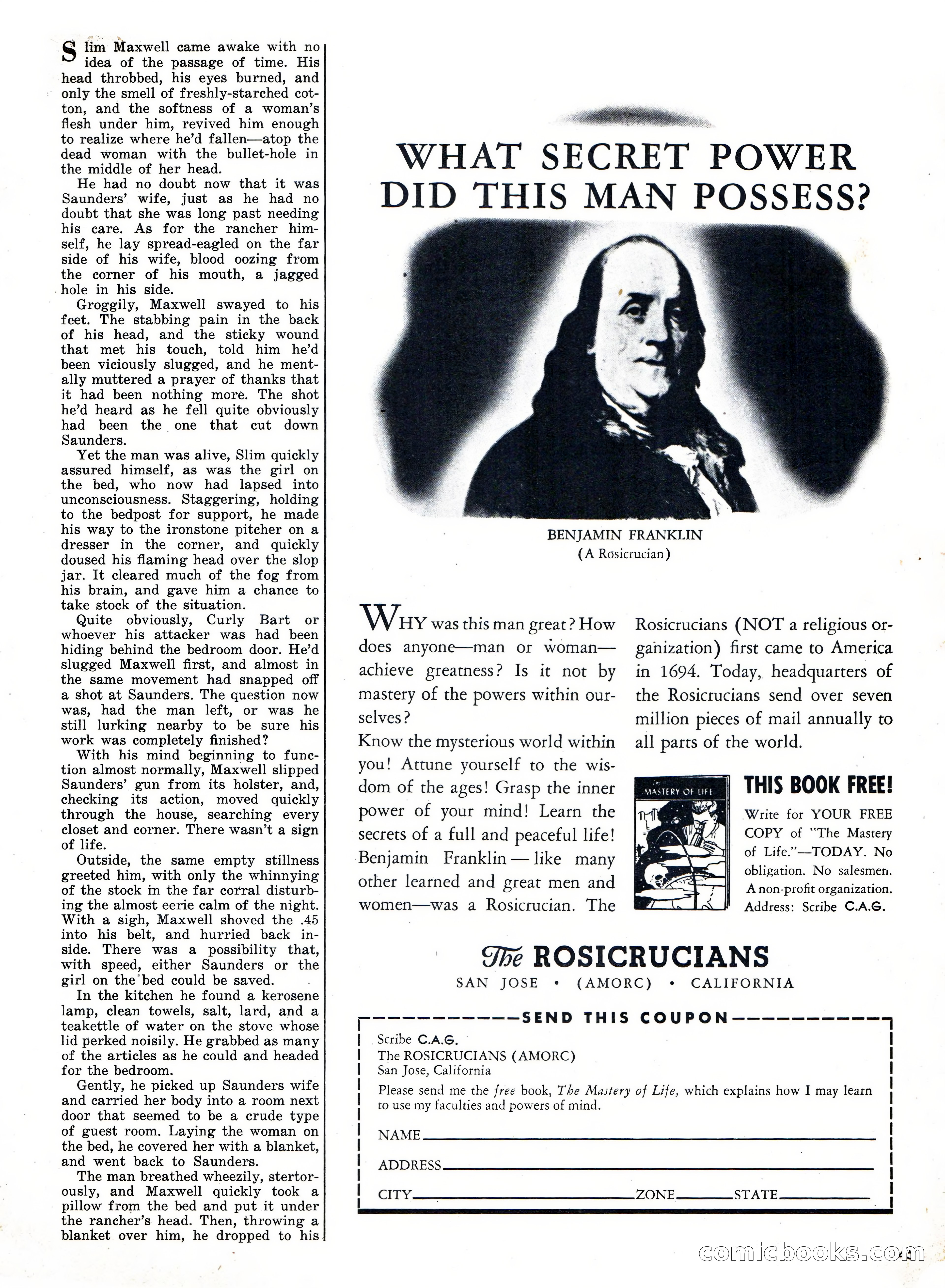 Bluebook for Men, February 1961 — page 45 of 92