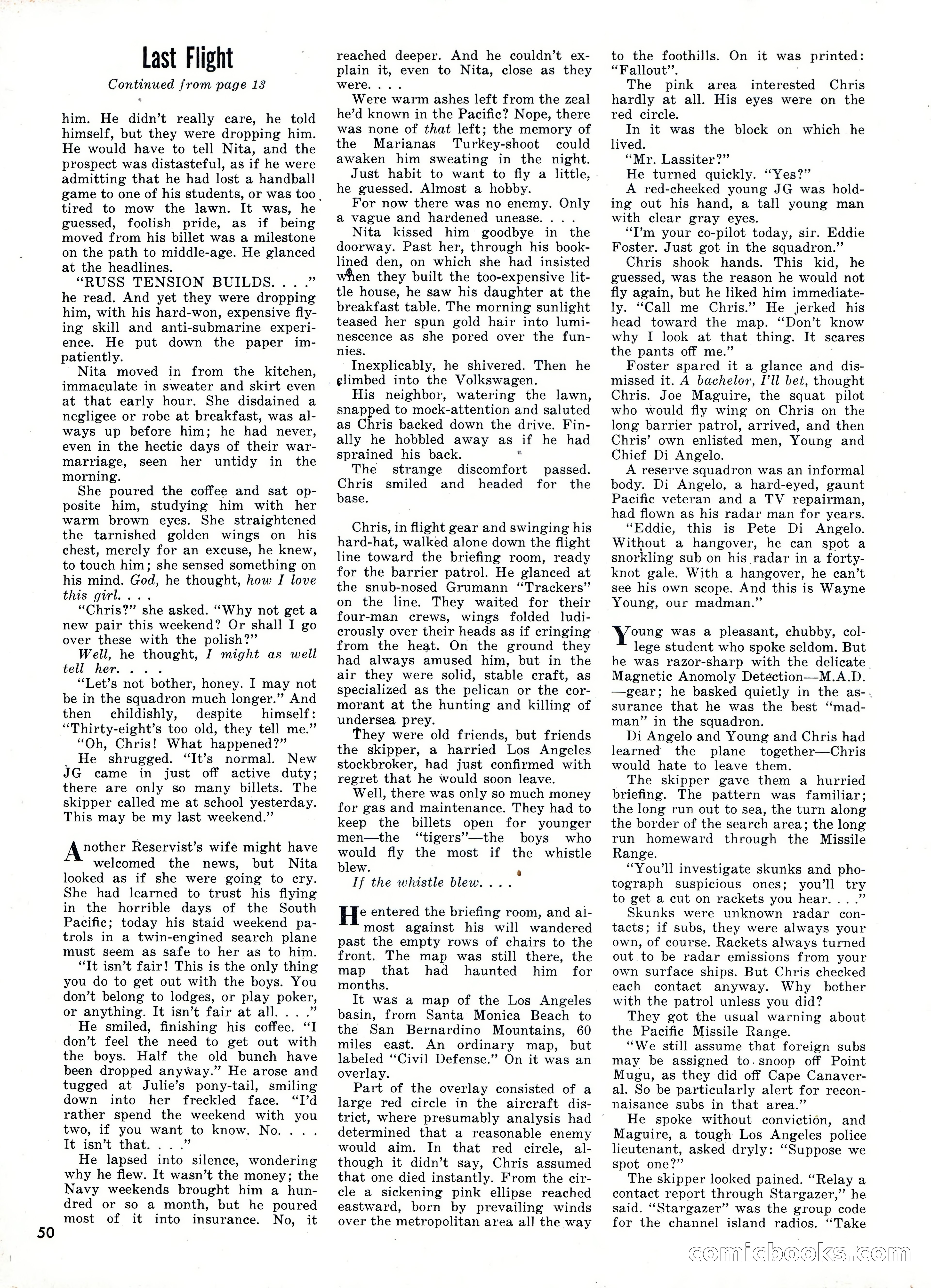 Bluebook for Men, February 1961 — page 50 of 92