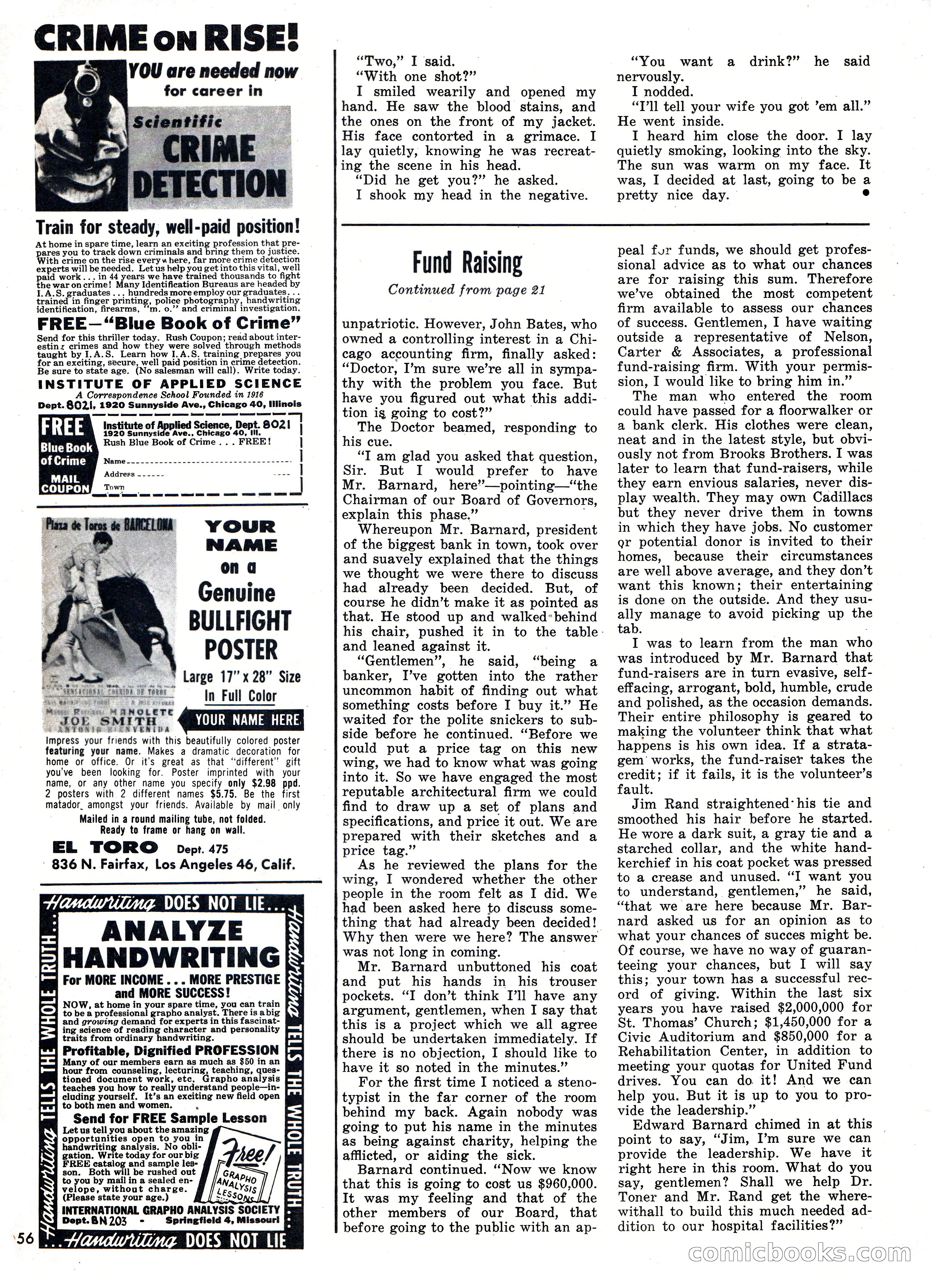 Bluebook for Men, February 1961 — page 56 of 92