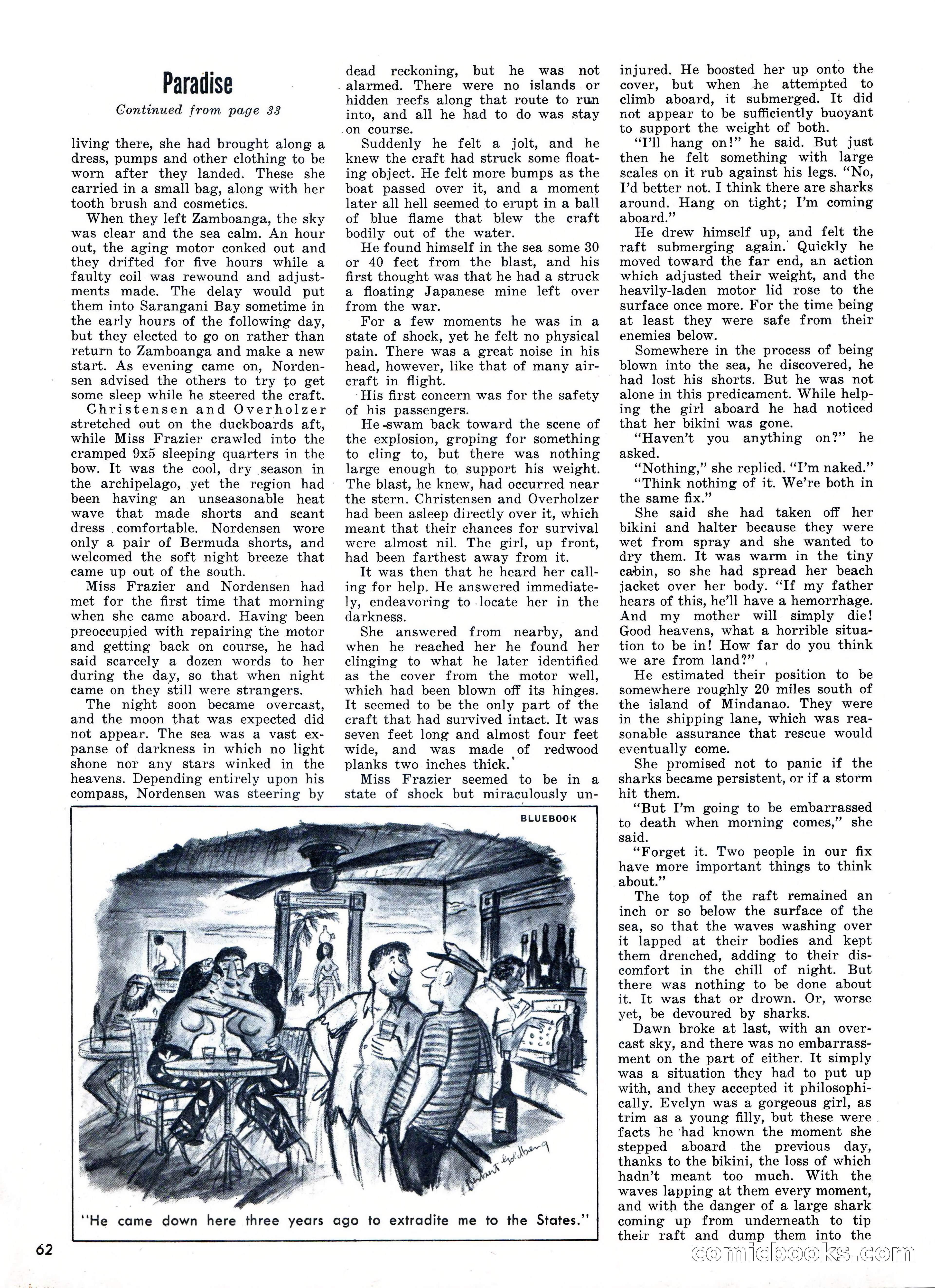 Bluebook for Men, February 1961 — page 62 of 92