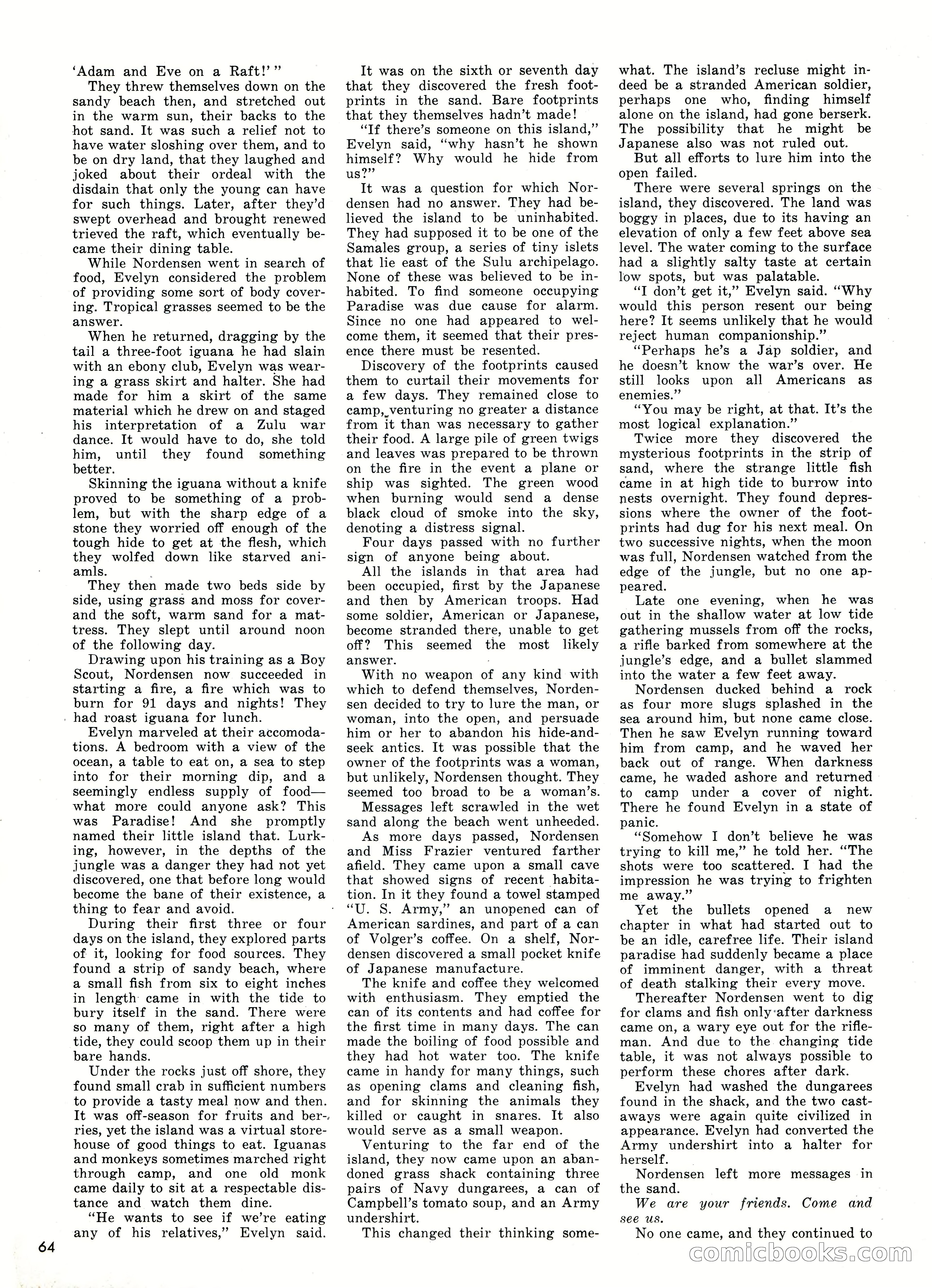 Bluebook for Men, February 1961 — page 64 of 92