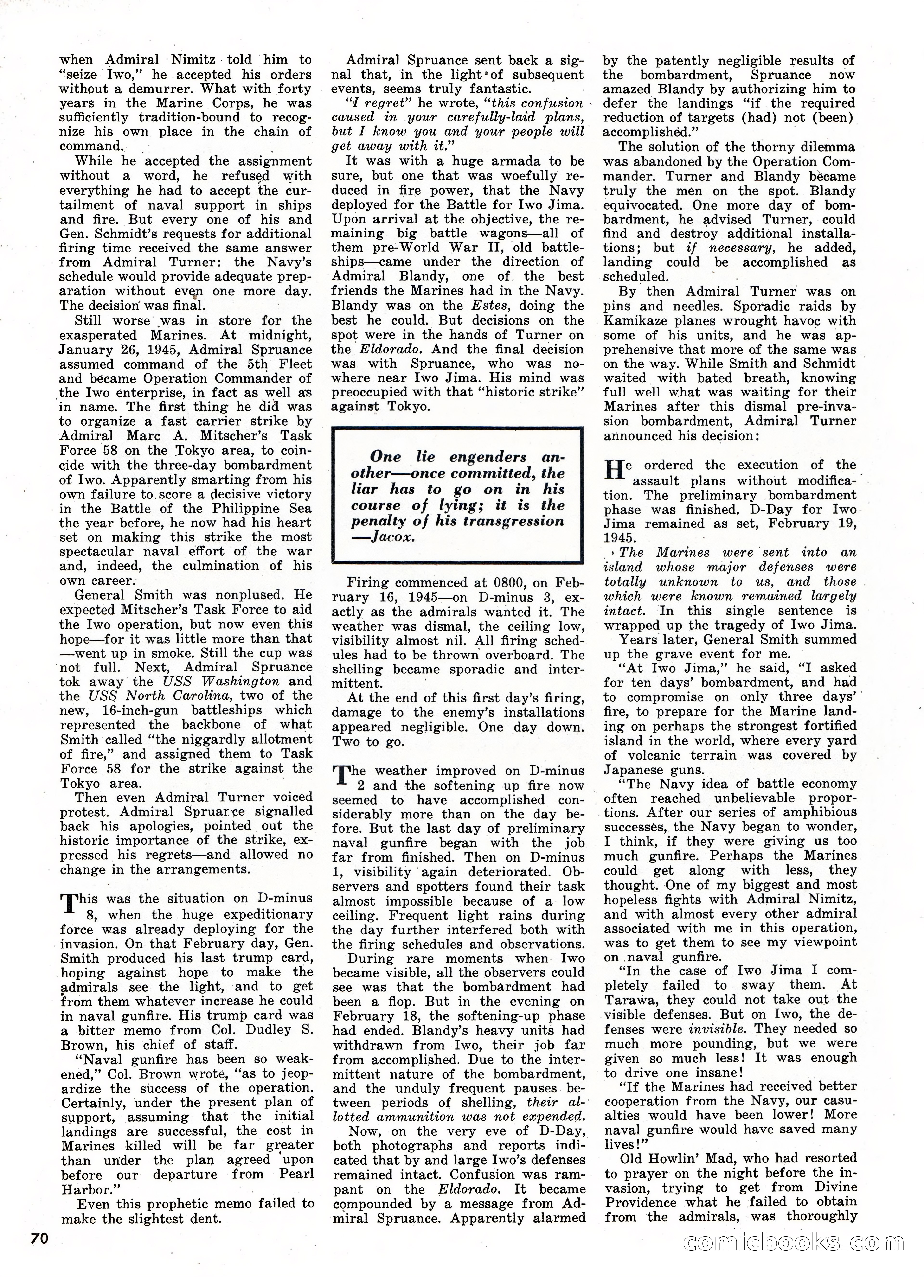 Bluebook for Men, February 1961 — page 70 of 92