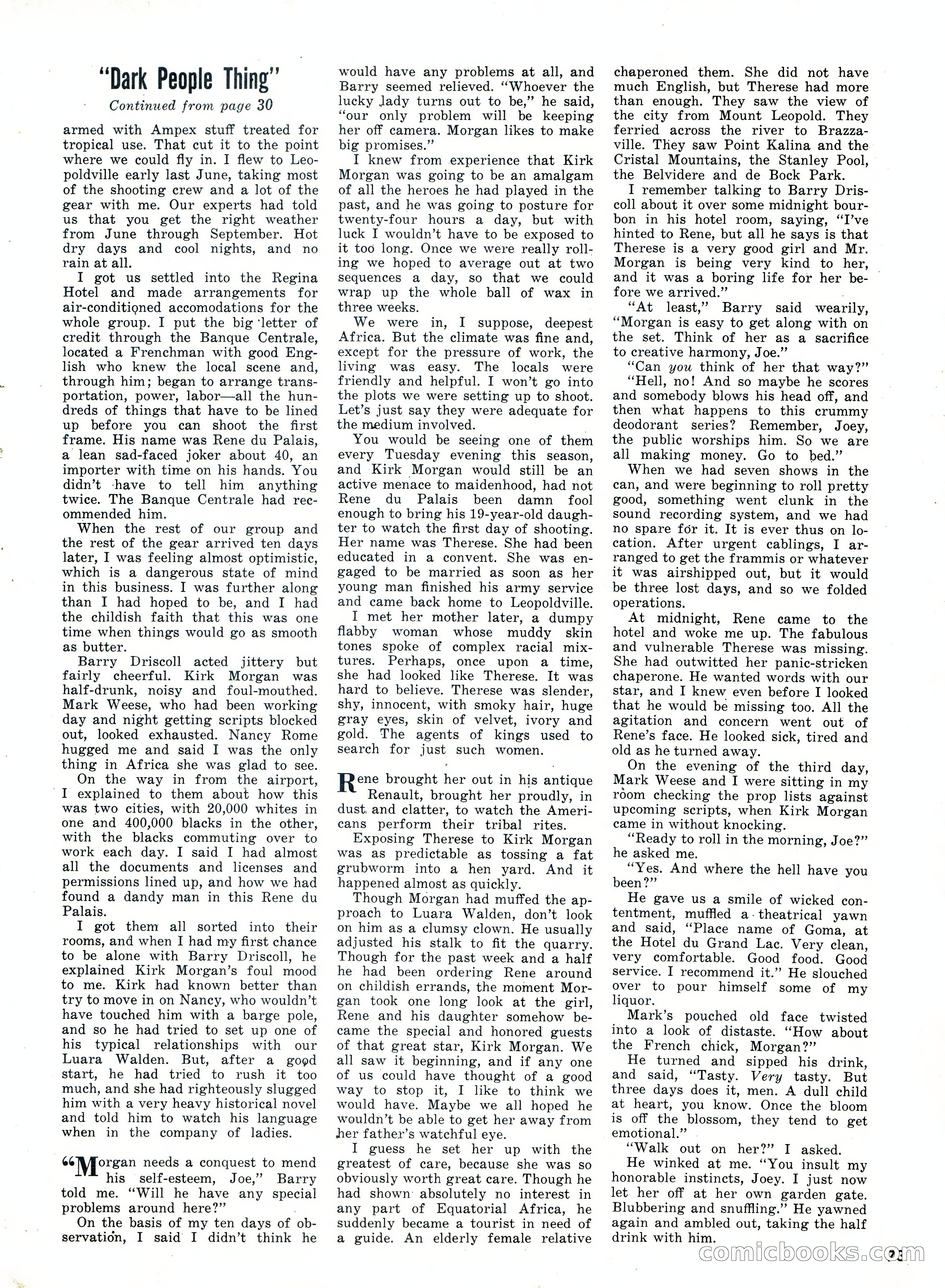 Bluebook for Men, February 1961 — page 73 of 92