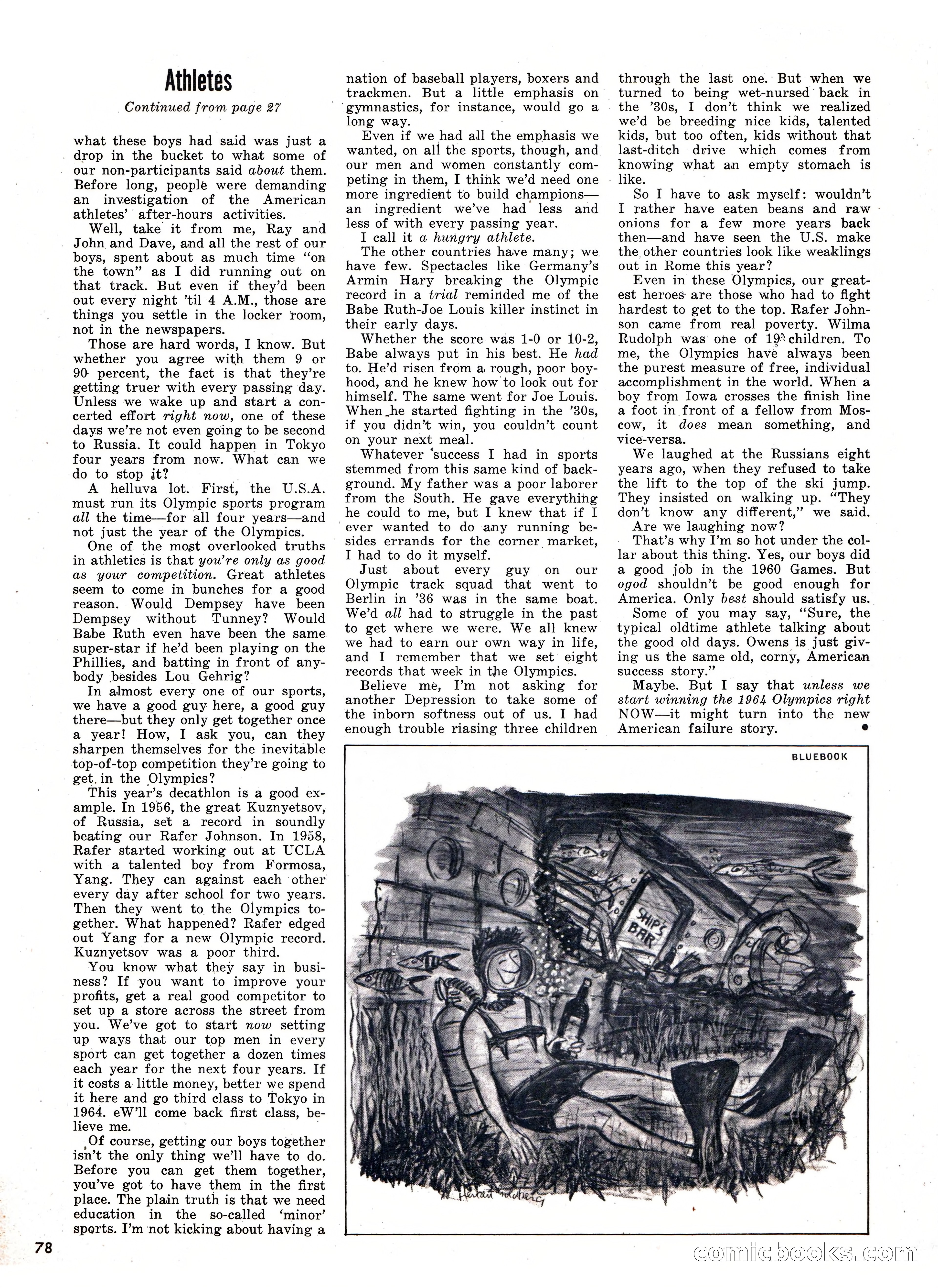 Bluebook for Men, February 1961 — page 78 of 92