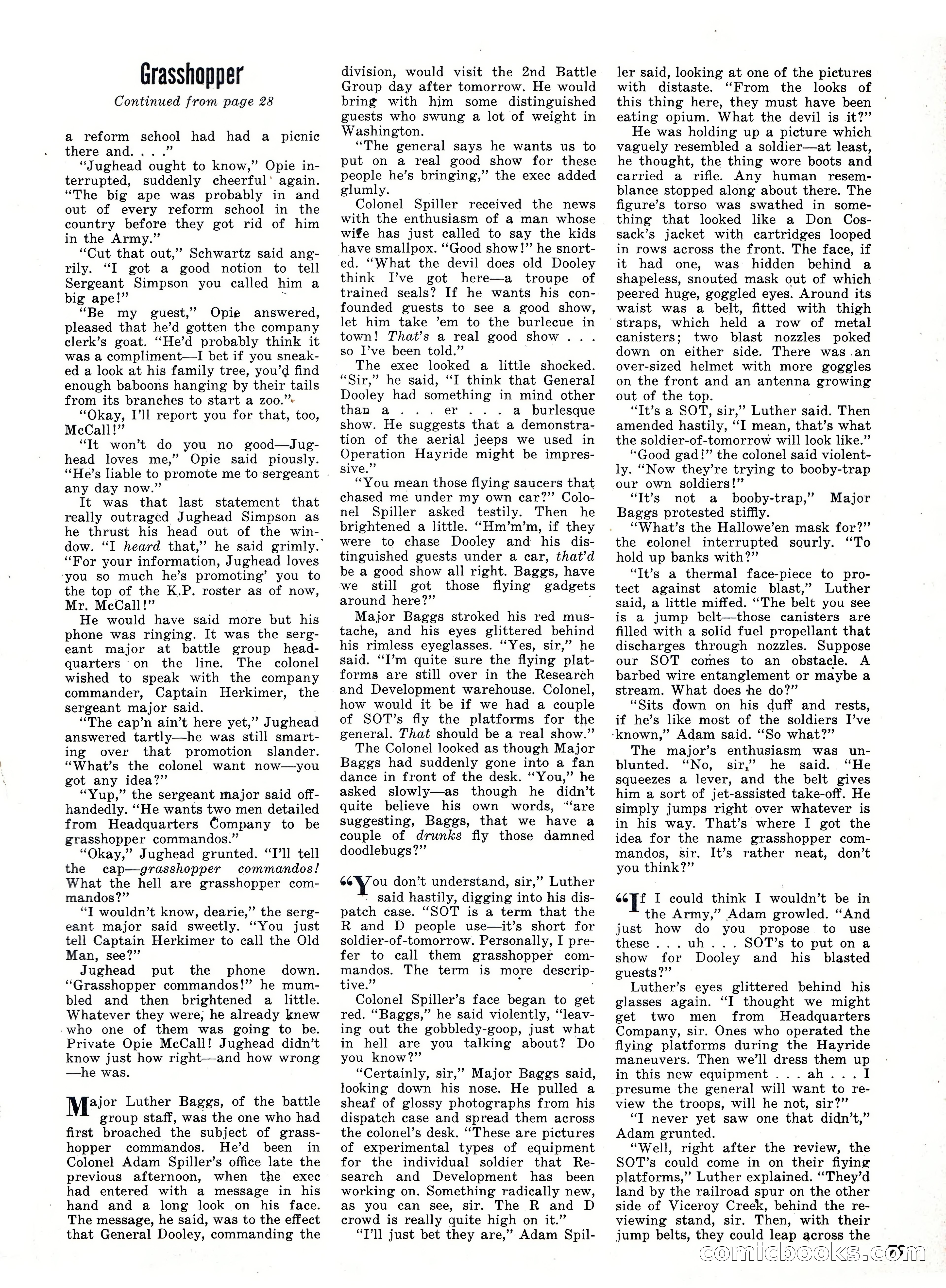 Bluebook for Men, February 1961 — page 79 of 92
