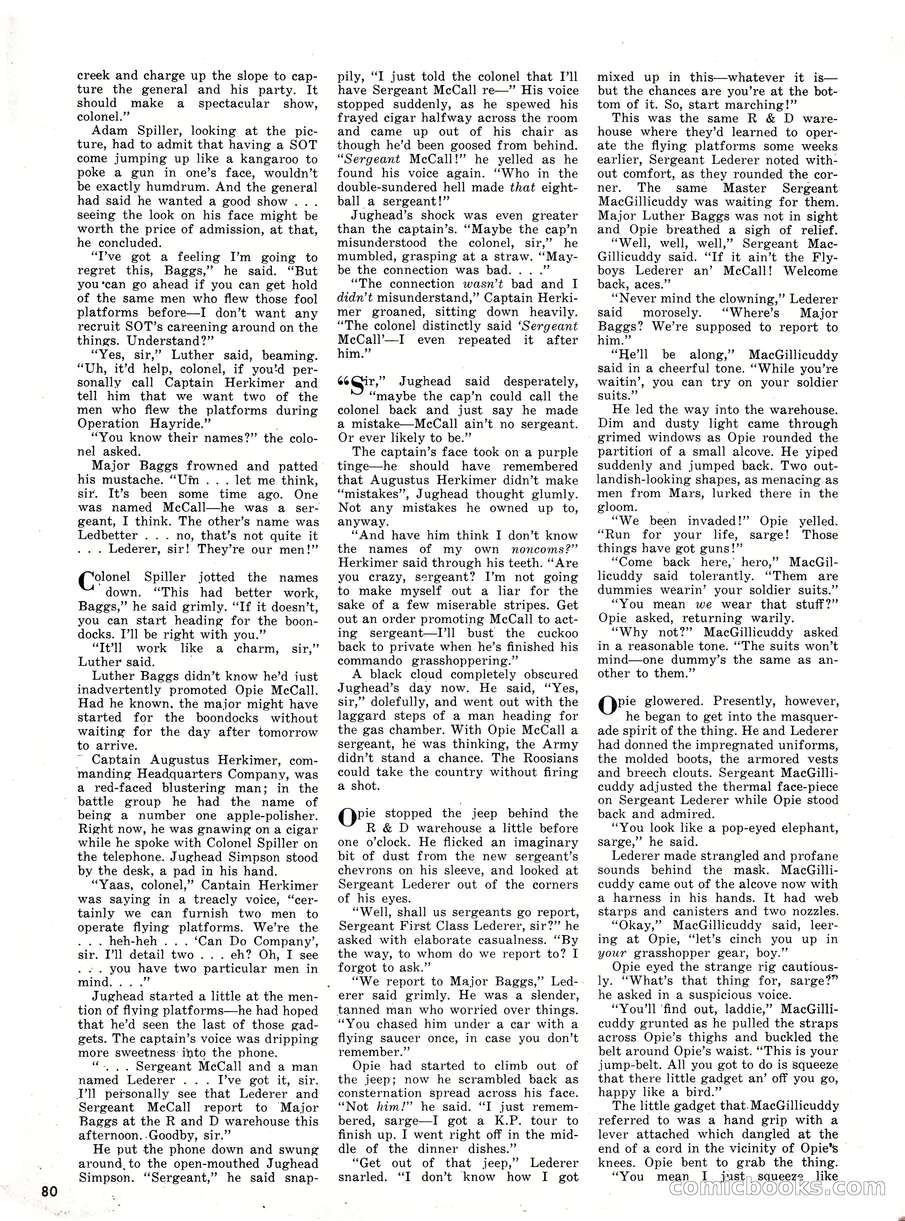 Bluebook for Men, February 1961 — page 80 of 92
