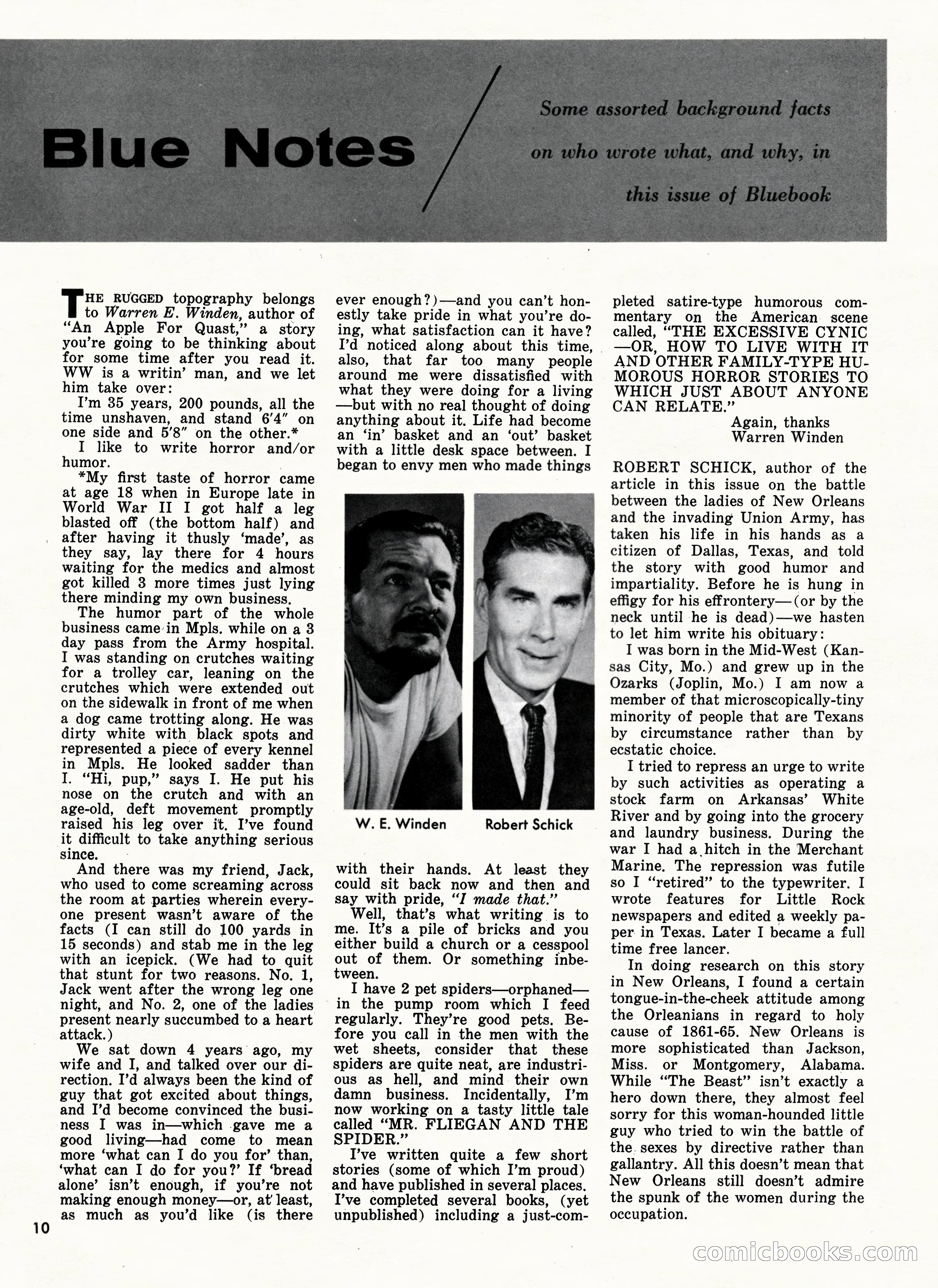 Bluebook for Men, February 1962 — page 10 of 92