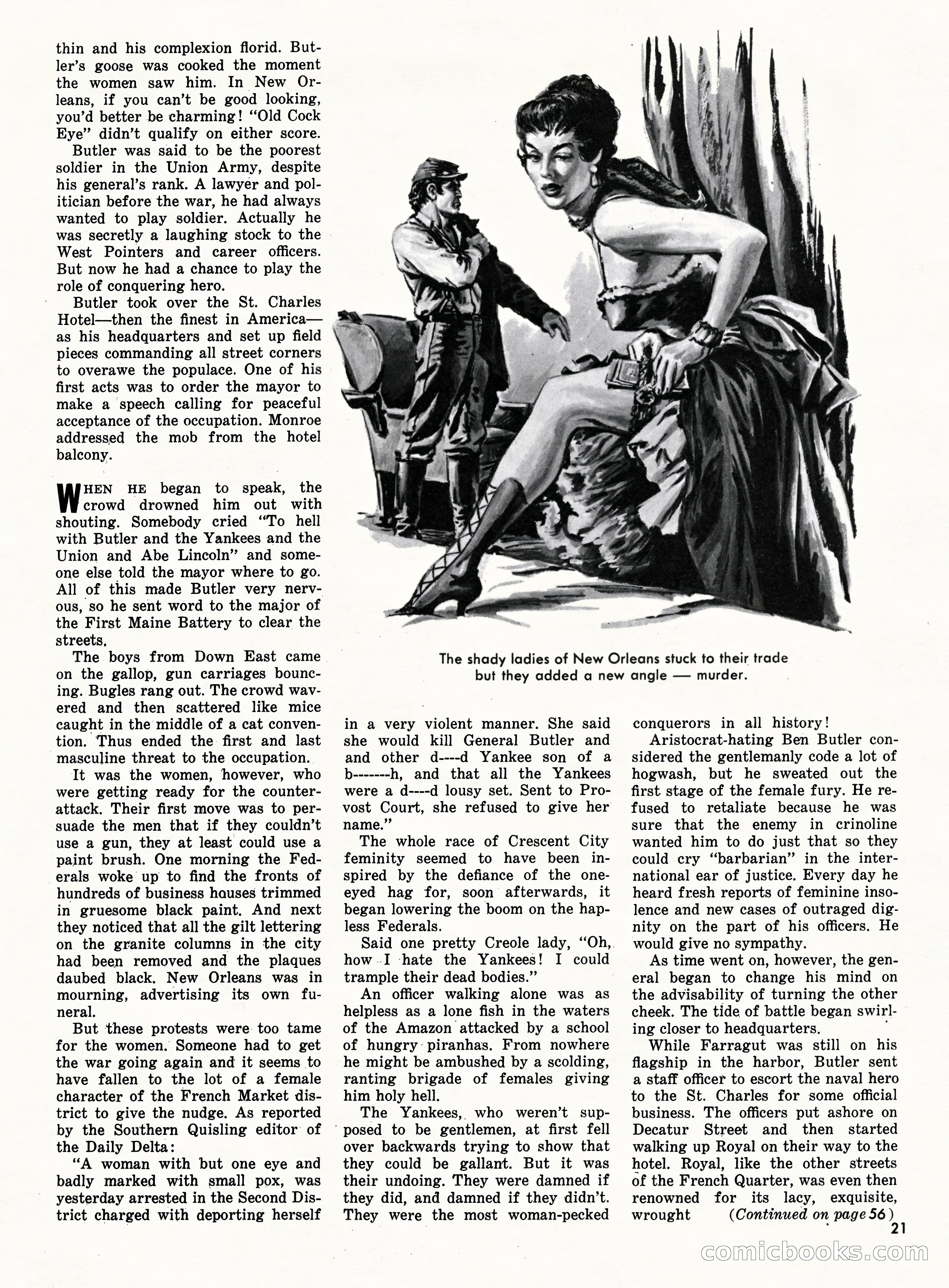 Bluebook for Men, February 1962 — page 21 of 92