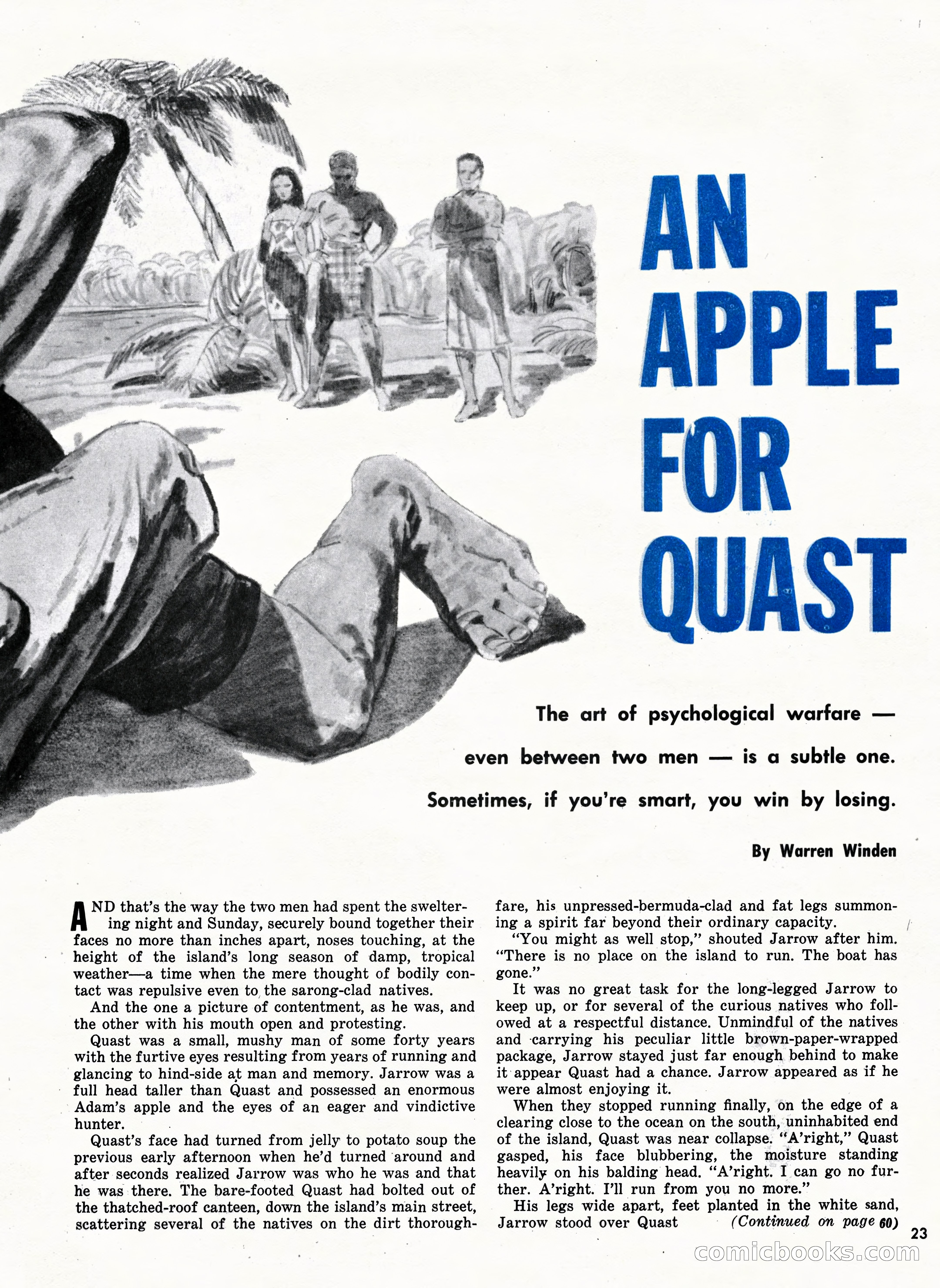 Bluebook for Men, February 1962 — page 23 of 92