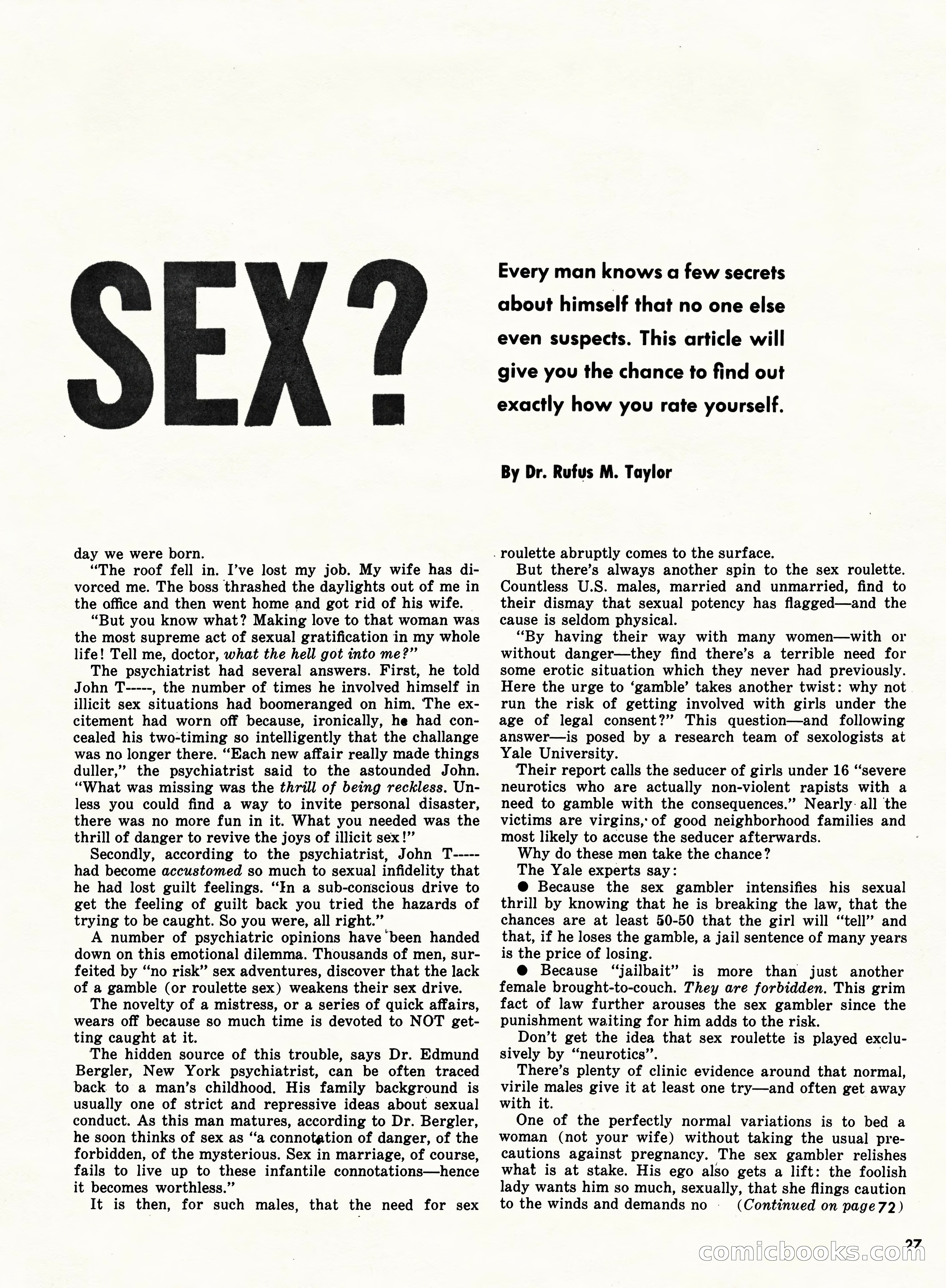 Bluebook for Men, February 1962 — page 27 of 92