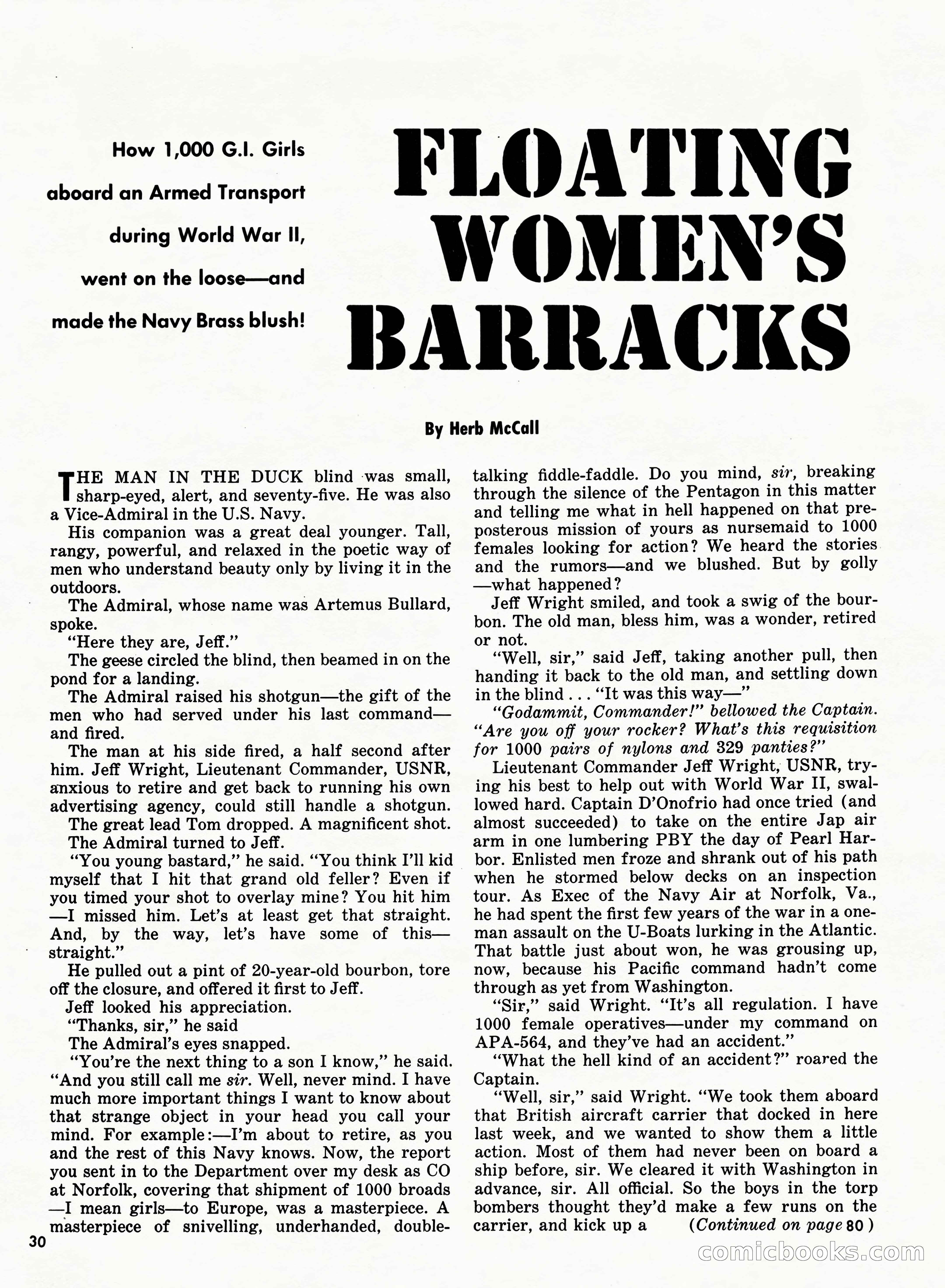 Bluebook for Men, February 1962 — page 30 of 92