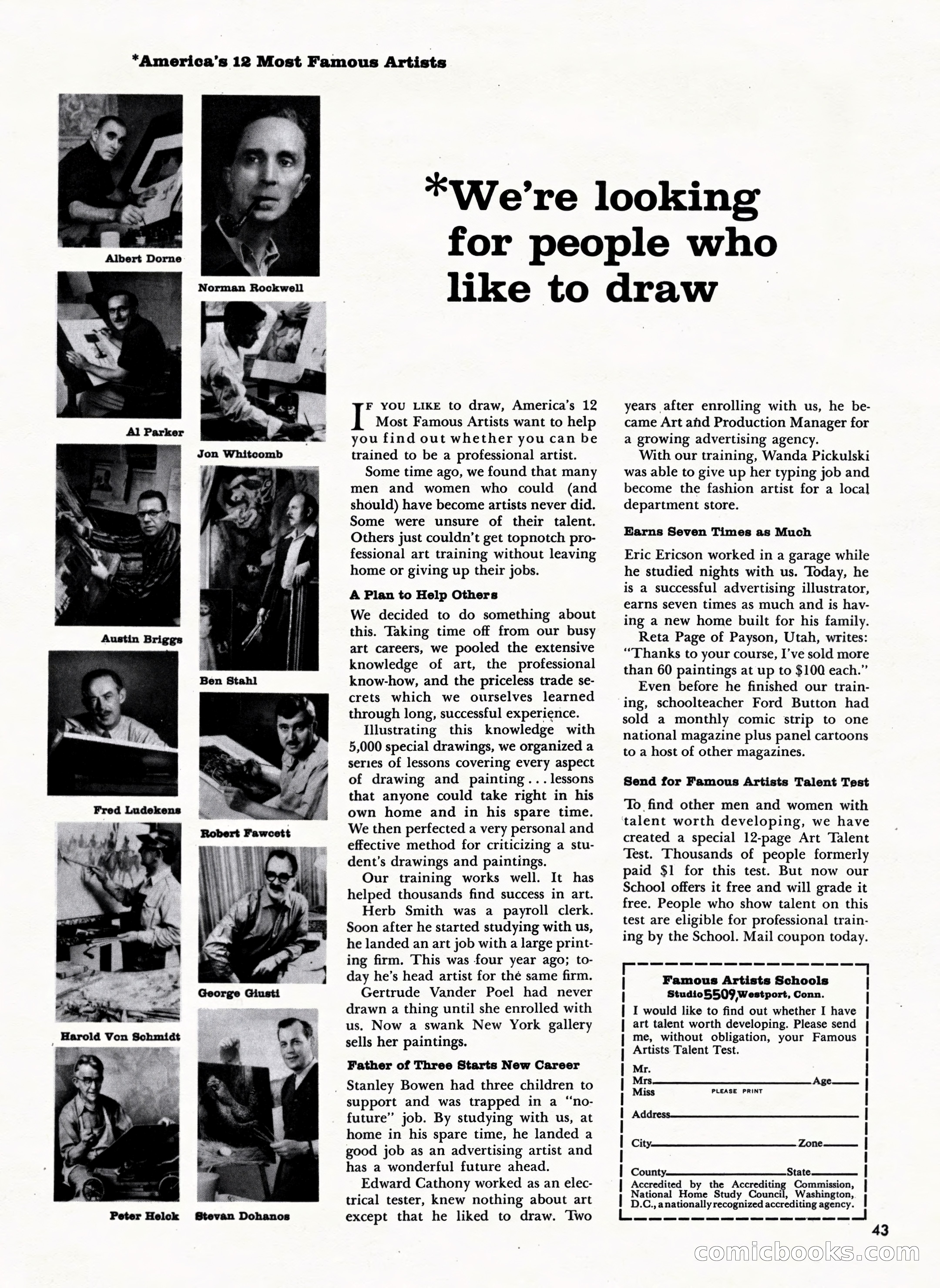 Bluebook for Men, February 1962 — page 43 of 92